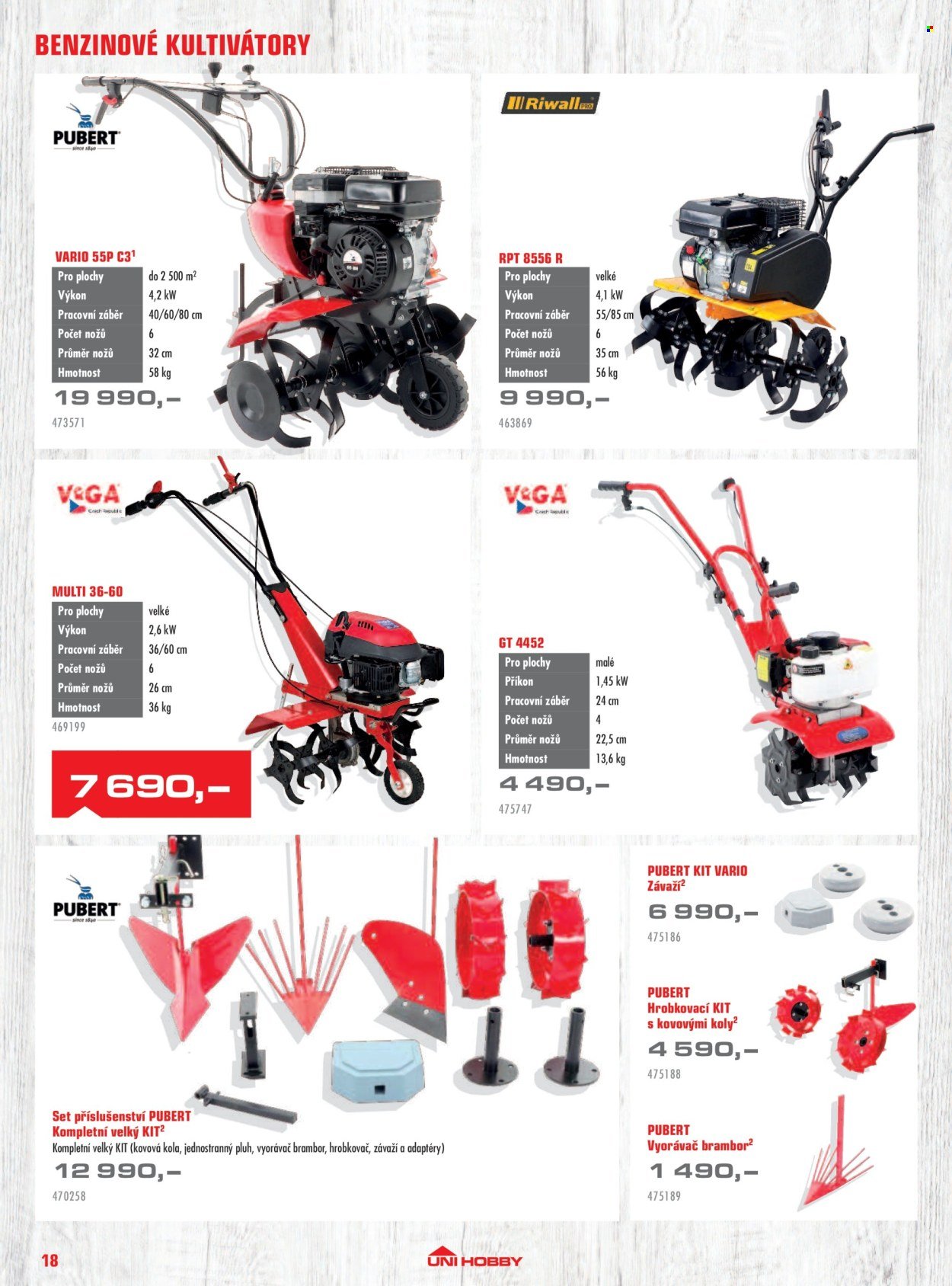 UNI HOBBY leták - Zahradní technika 2026 (2026-03-13 - 2026-08-31)