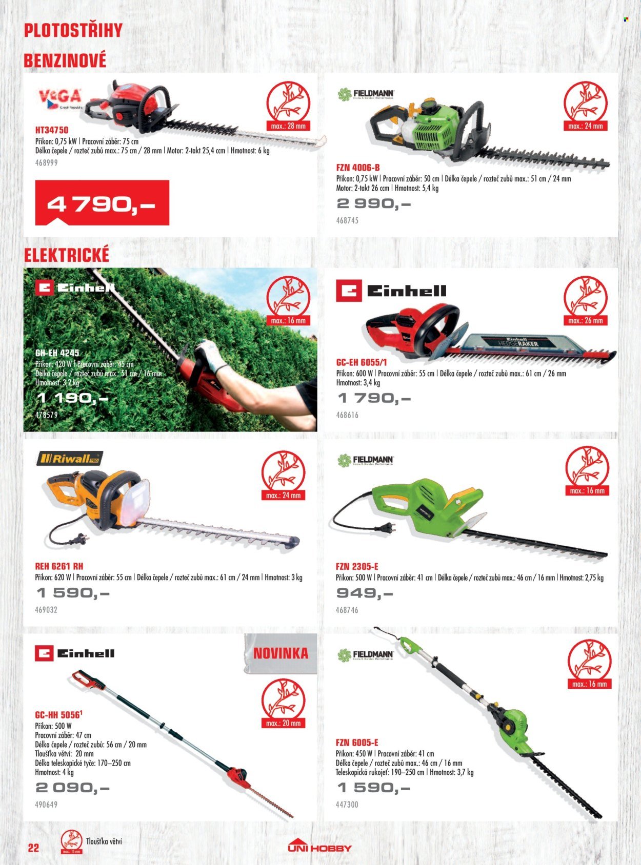 UNI HOBBY leták - Zahradní technika 2026 (2026-03-13 - 2026-08-31)