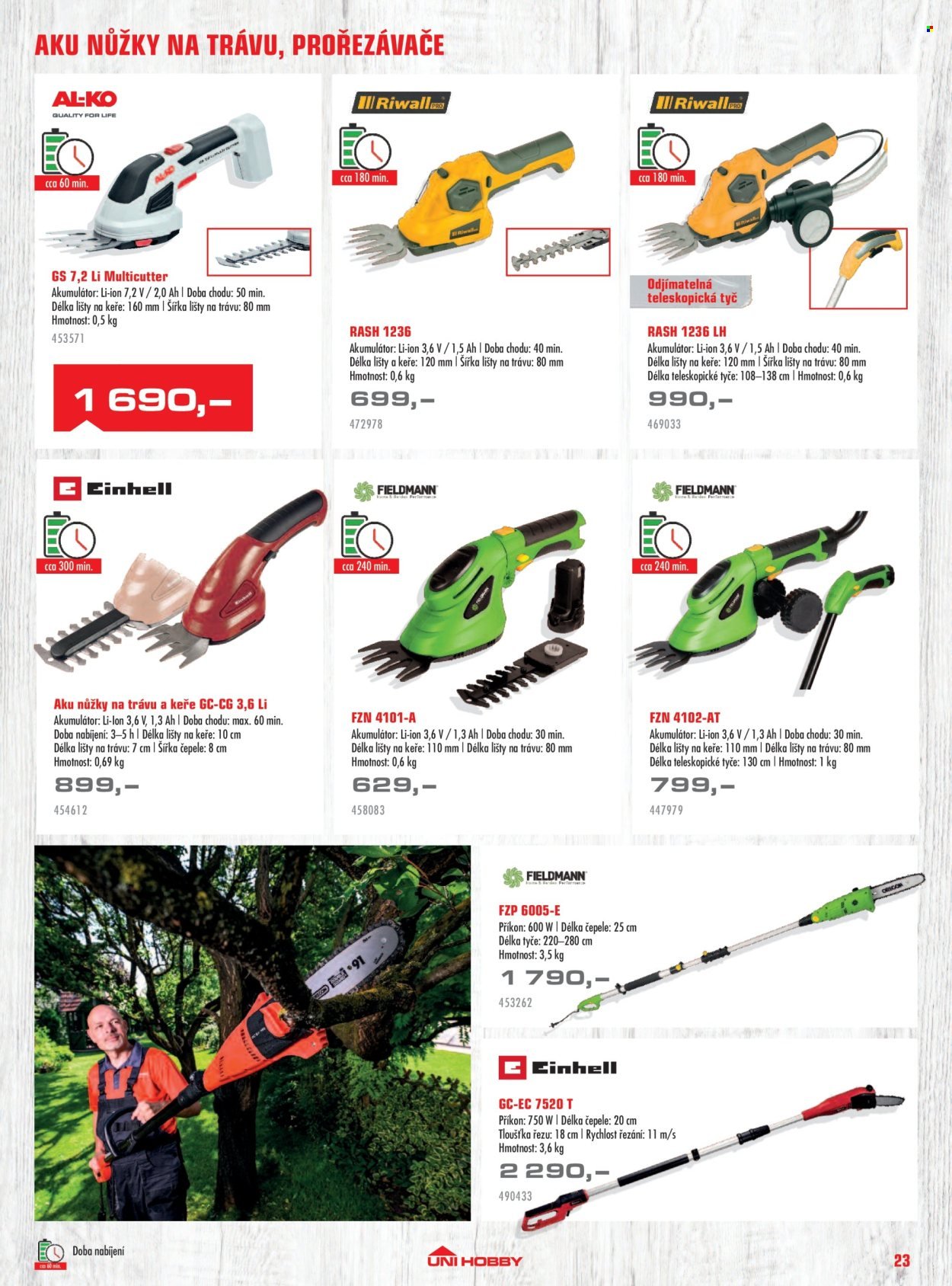 UNI HOBBY leták - Zahradní technika 2026 (2026-03-13 - 2026-08-31)