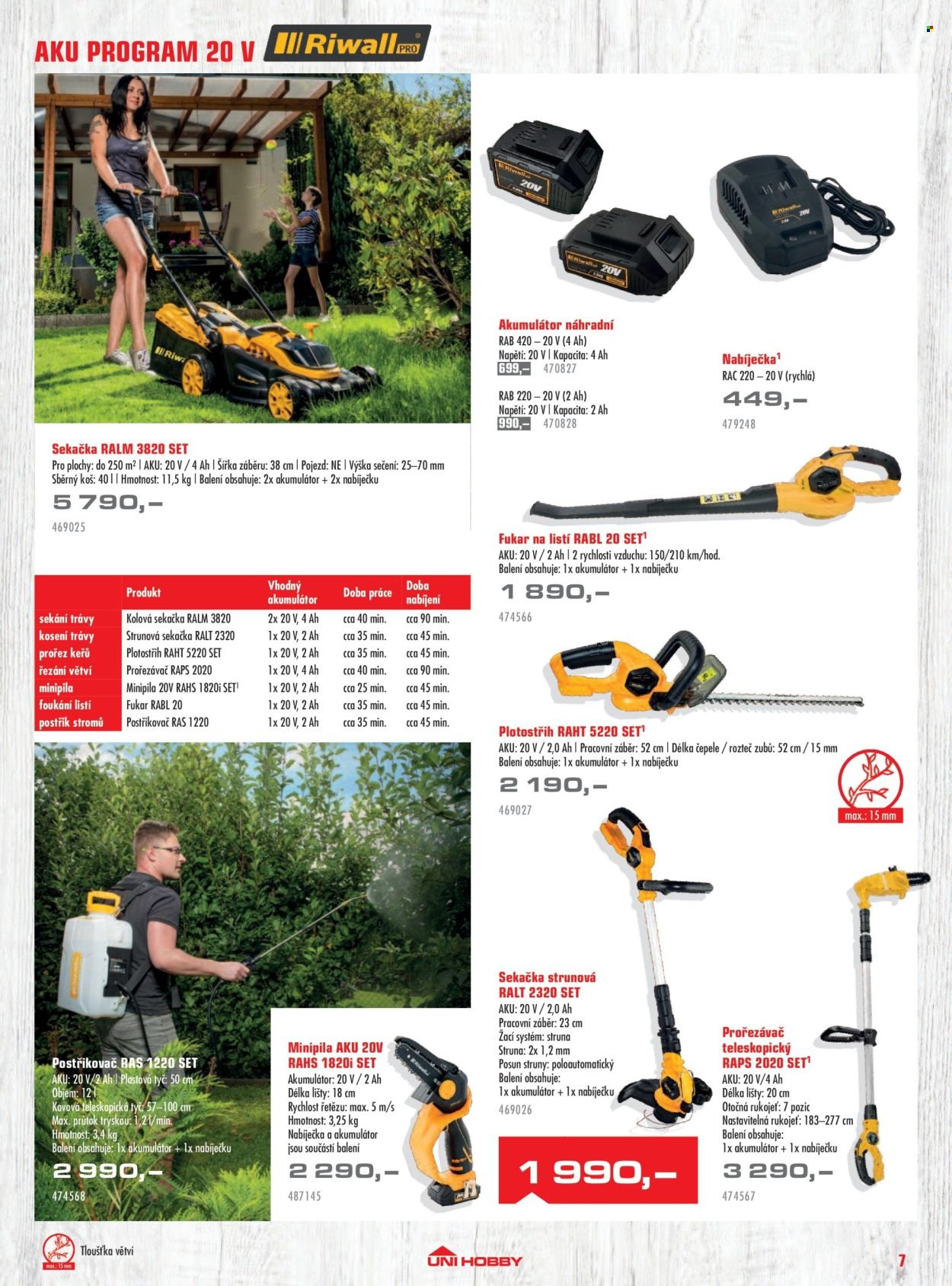UNI HOBBY leták - Zahradní technika 2026 (2026-03-13 - 2026-08-31)