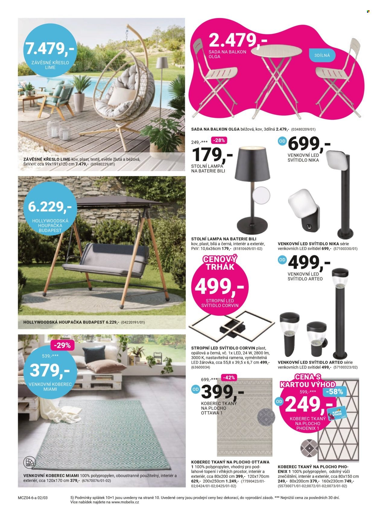 MÖBELIX leták - Okamžitá sleva ve výši DPH -21% (2026-04-06 - 2026-05-10)