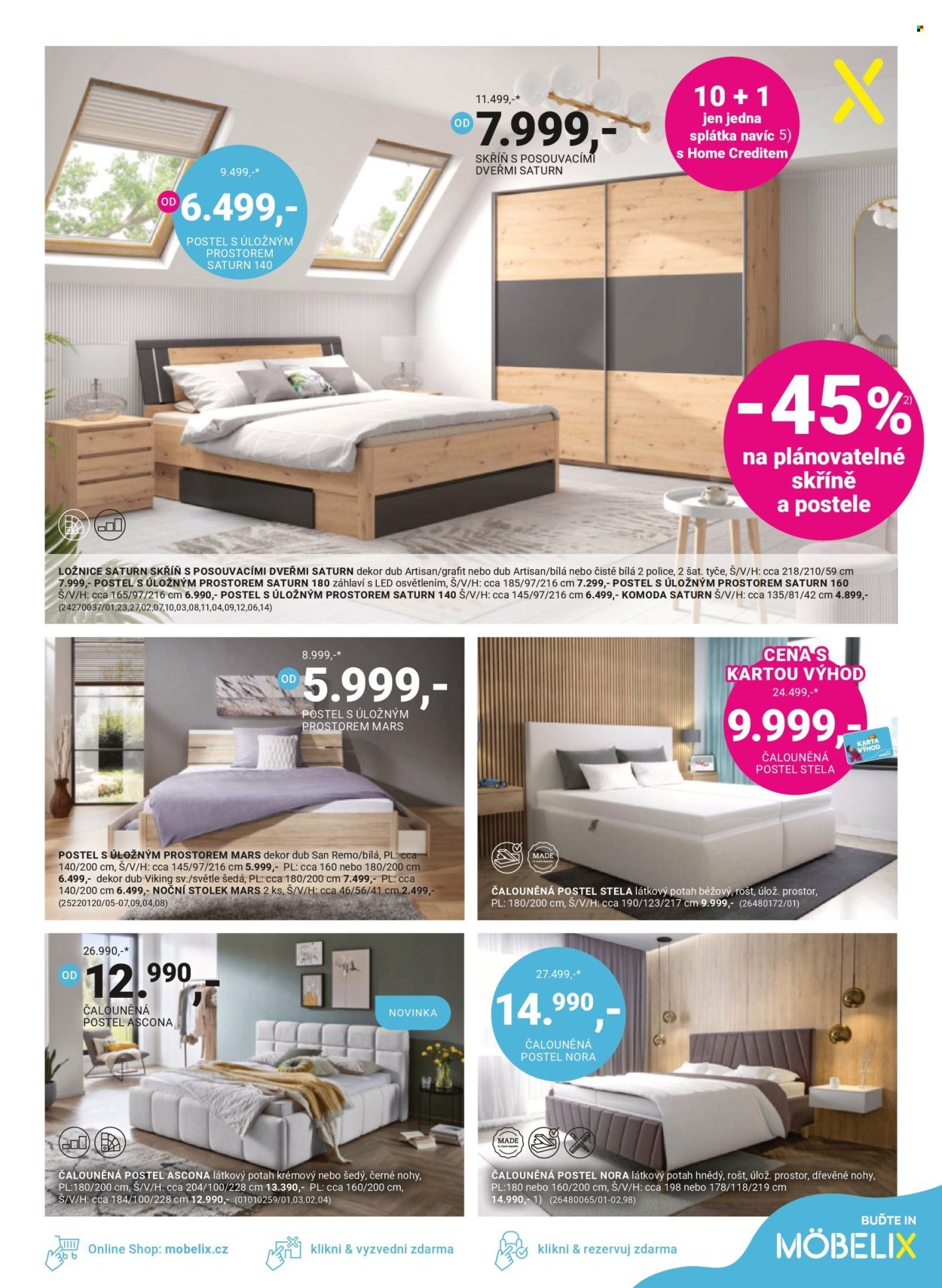 MÖBELIX leták - Okamžitá sleva ve výši DPH -21% (2026-04-06 - 2026-05-10)
