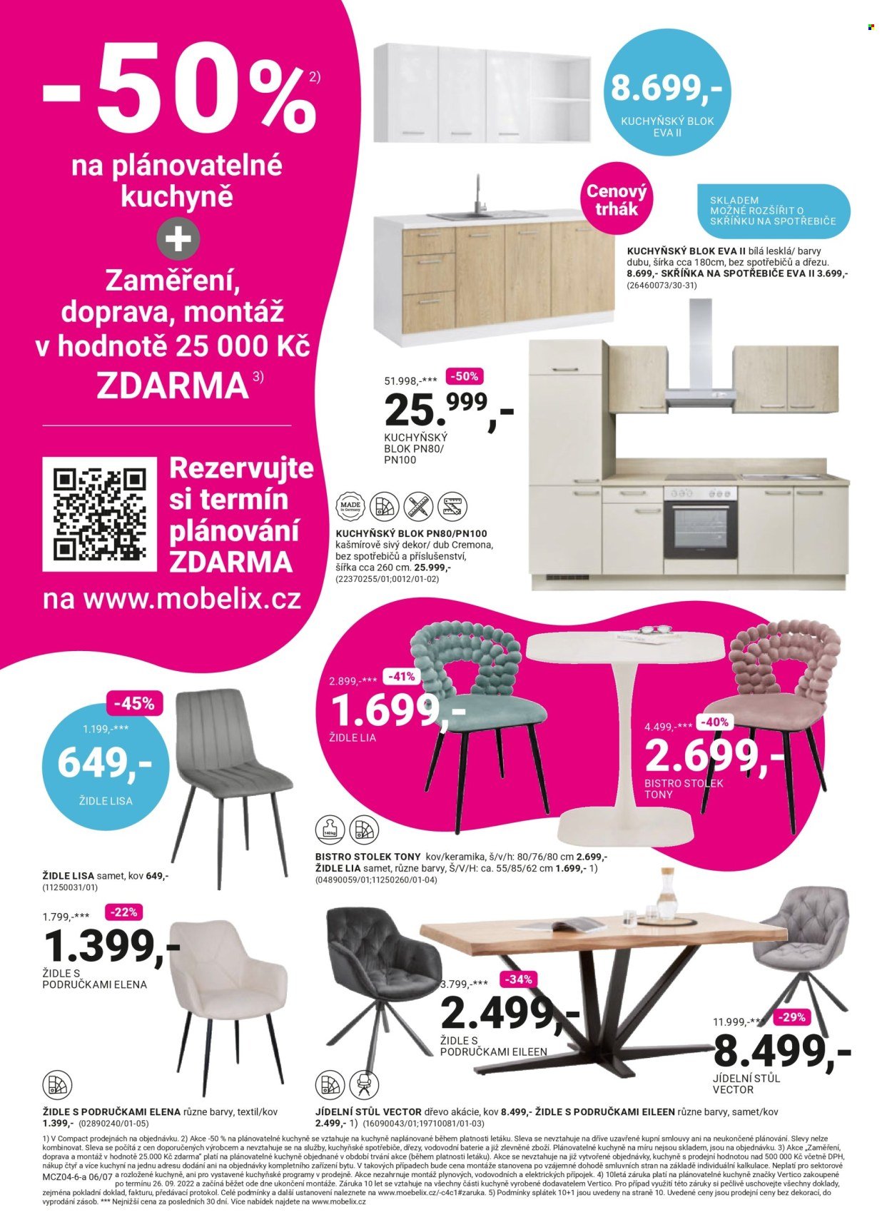 MÖBELIX leták - Okamžitá sleva ve výši DPH -21% (2026-04-06 - 2026-05-10)