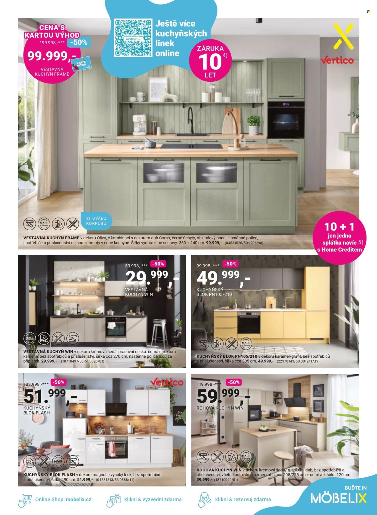 MÖBELIX leták - Okamžitá sleva ve výši DPH -21% (2026-04-06 - 2026-05-10)