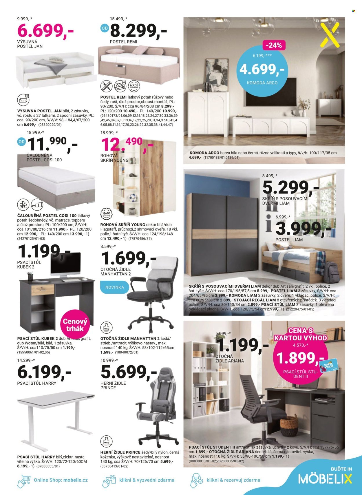 MÖBELIX leták - Okamžitá sleva ve výši DPH -21% (2026-04-06 - 2026-05-10)