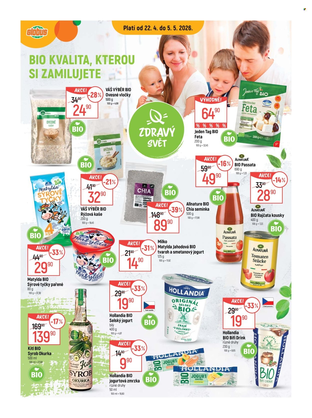 GLOBUS leták - Od středy 22.4.2026 (2026-04-22 - 2026-05-05)