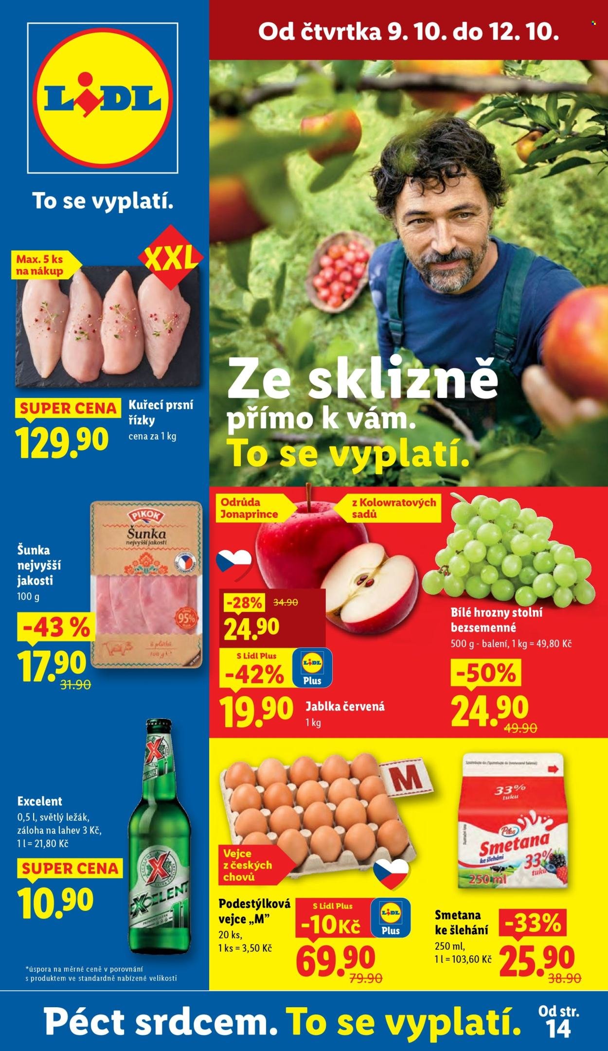 LIDL leták - Od čtvrtka 9.10.2025 (2025-10-09 - 2025-10-12)
