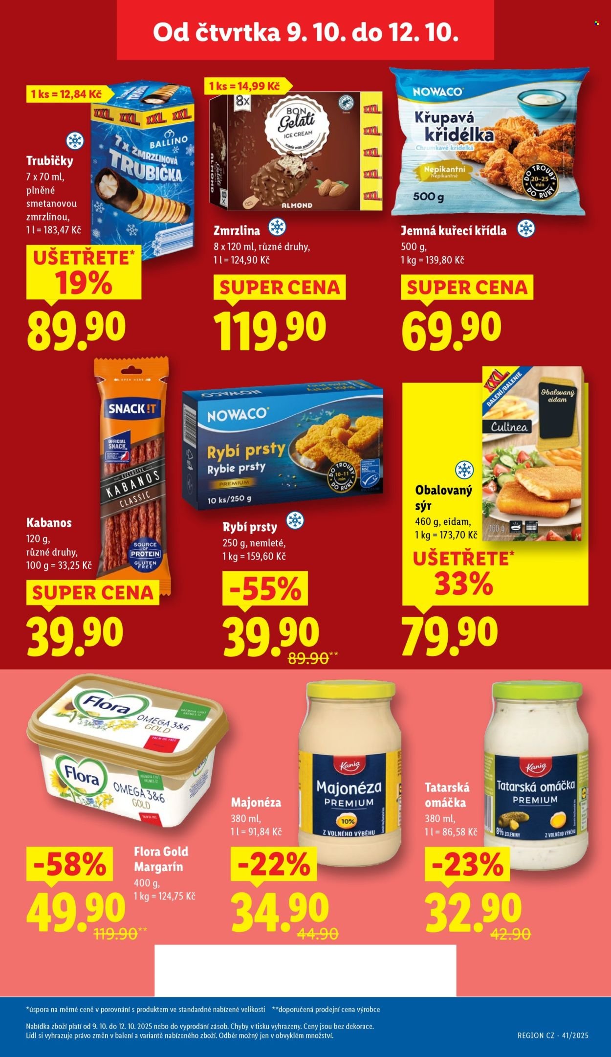 LIDL leták - Od čtvrtka 9.10.2025 (2025-10-09 - 2025-10-12)