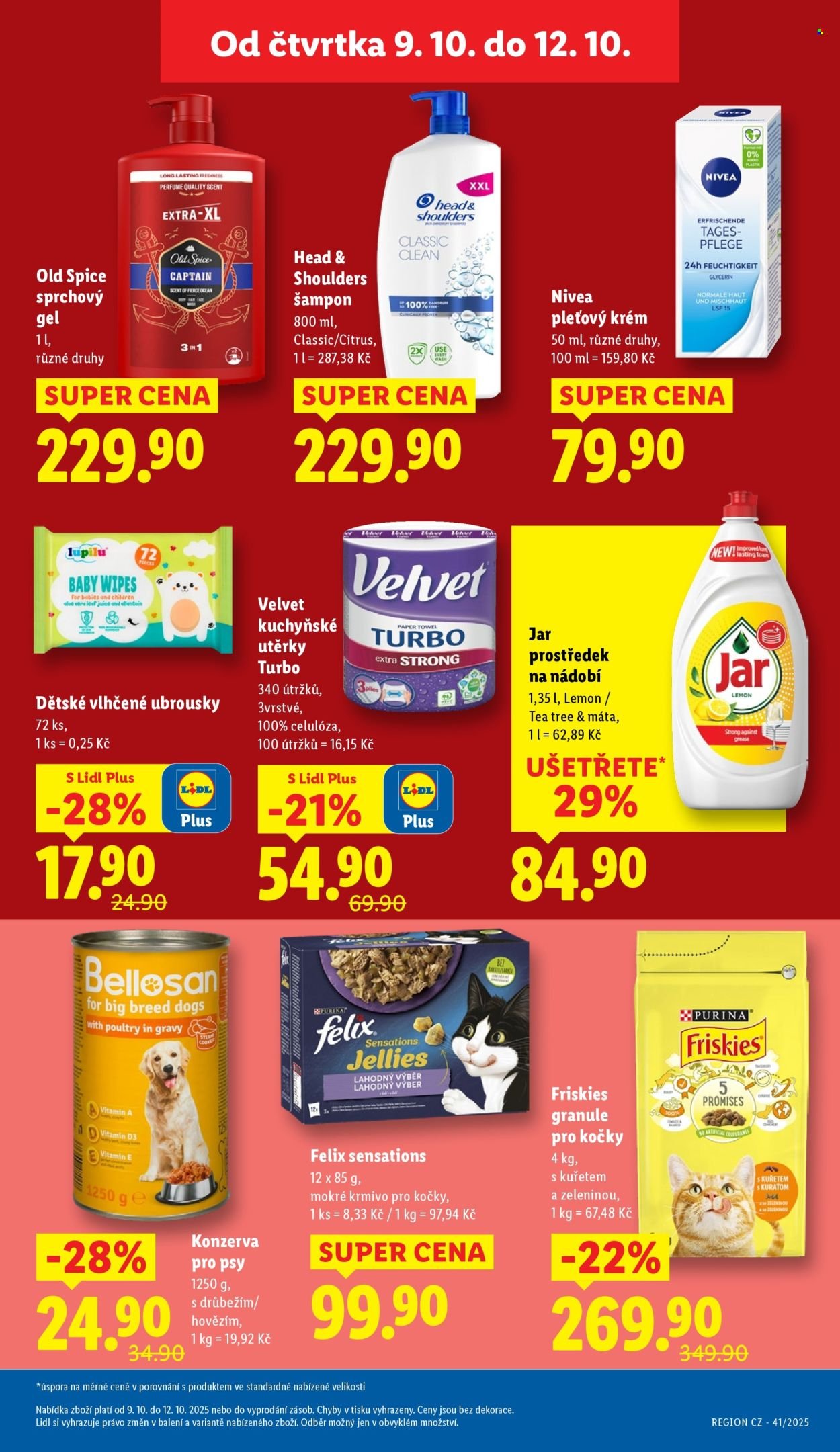 LIDL leták - Od čtvrtka 9.10.2025 (2025-10-09 - 2025-10-12)