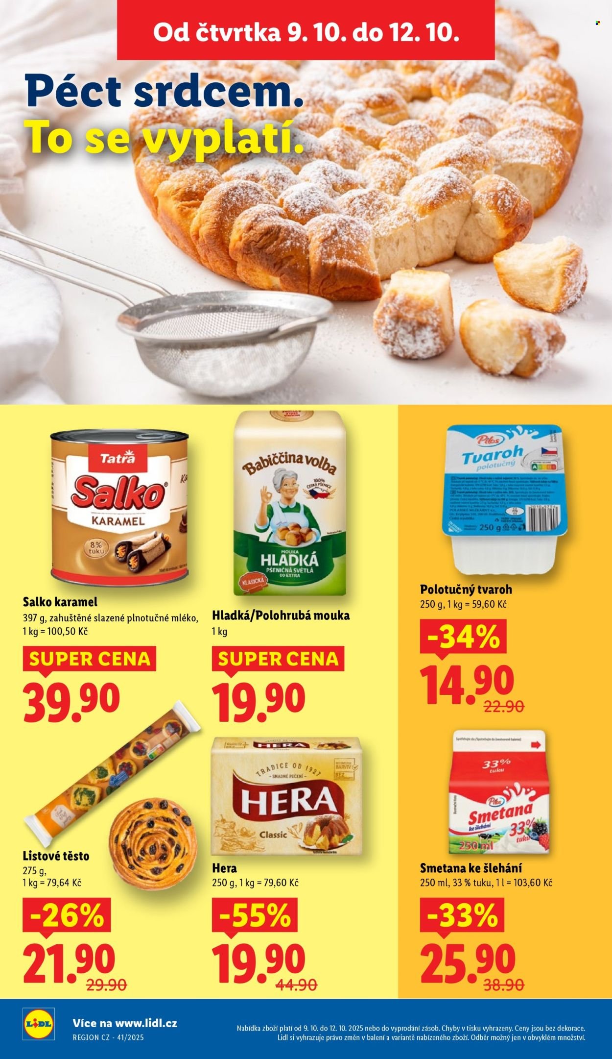 LIDL leták - Od čtvrtka 9.10.2025 (2025-10-09 - 2025-10-12)