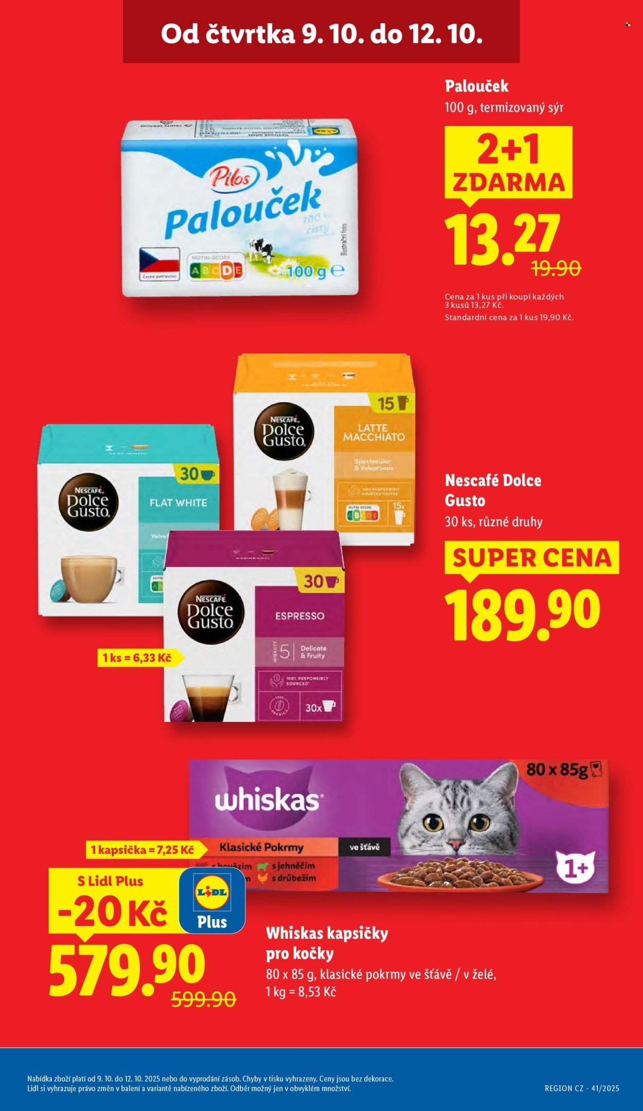 LIDL leták - Od čtvrtka 9.10.2025 (2025-10-09 - 2025-10-12)