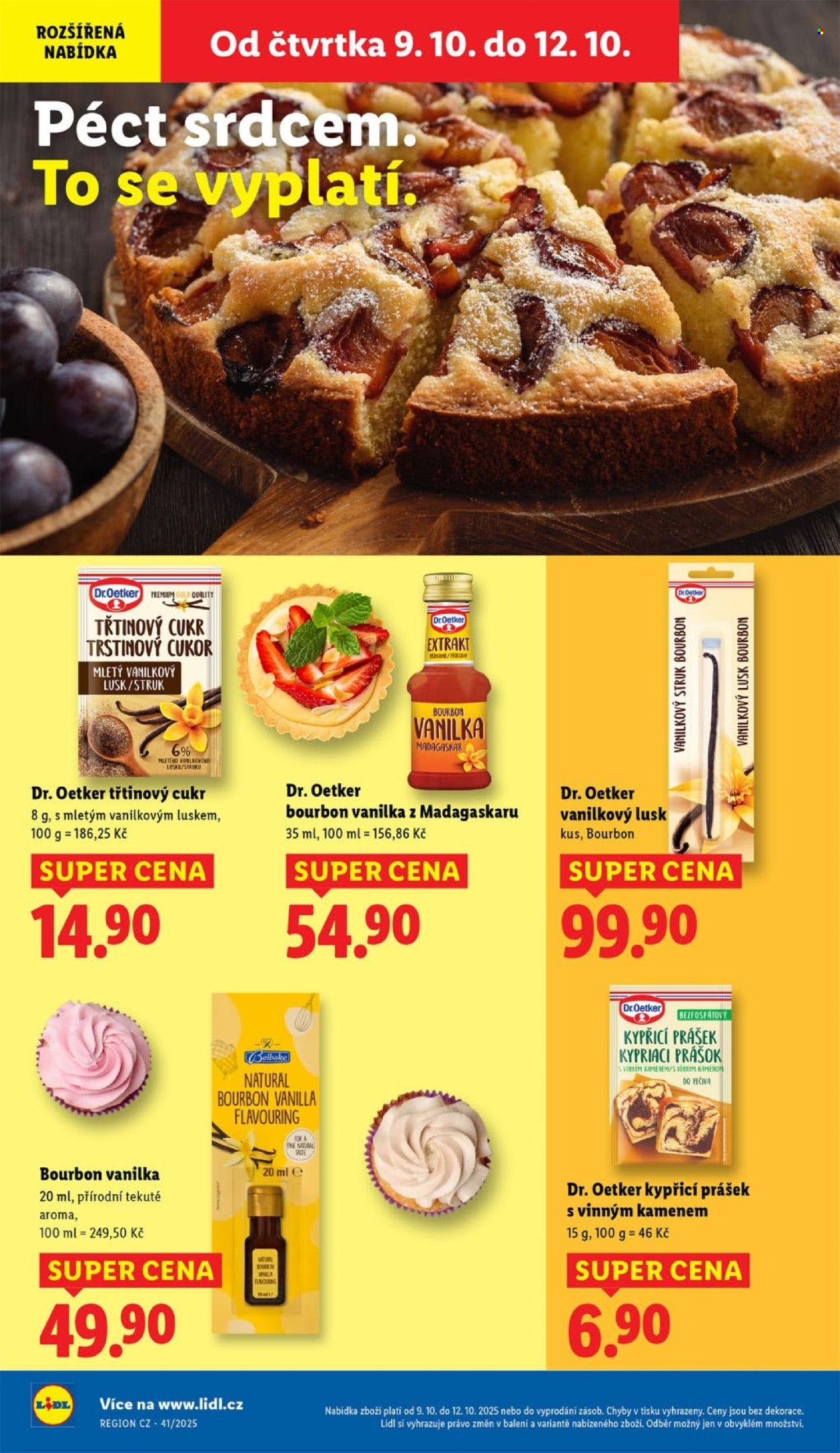 LIDL leták - Od čtvrtka 9.10.2025 (2025-10-09 - 2025-10-12)