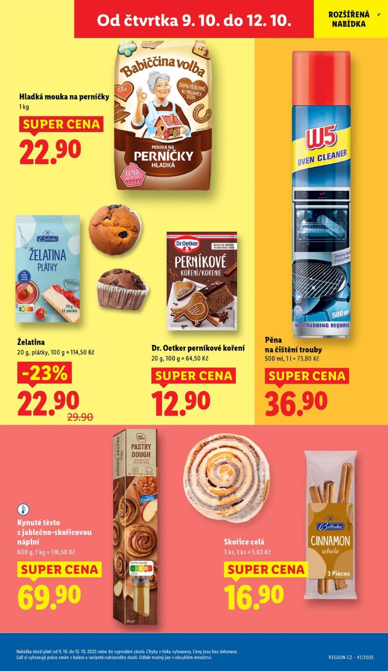 LIDL leták - Od čtvrtka 9.10.2025 (2025-10-09 - 2025-10-12)