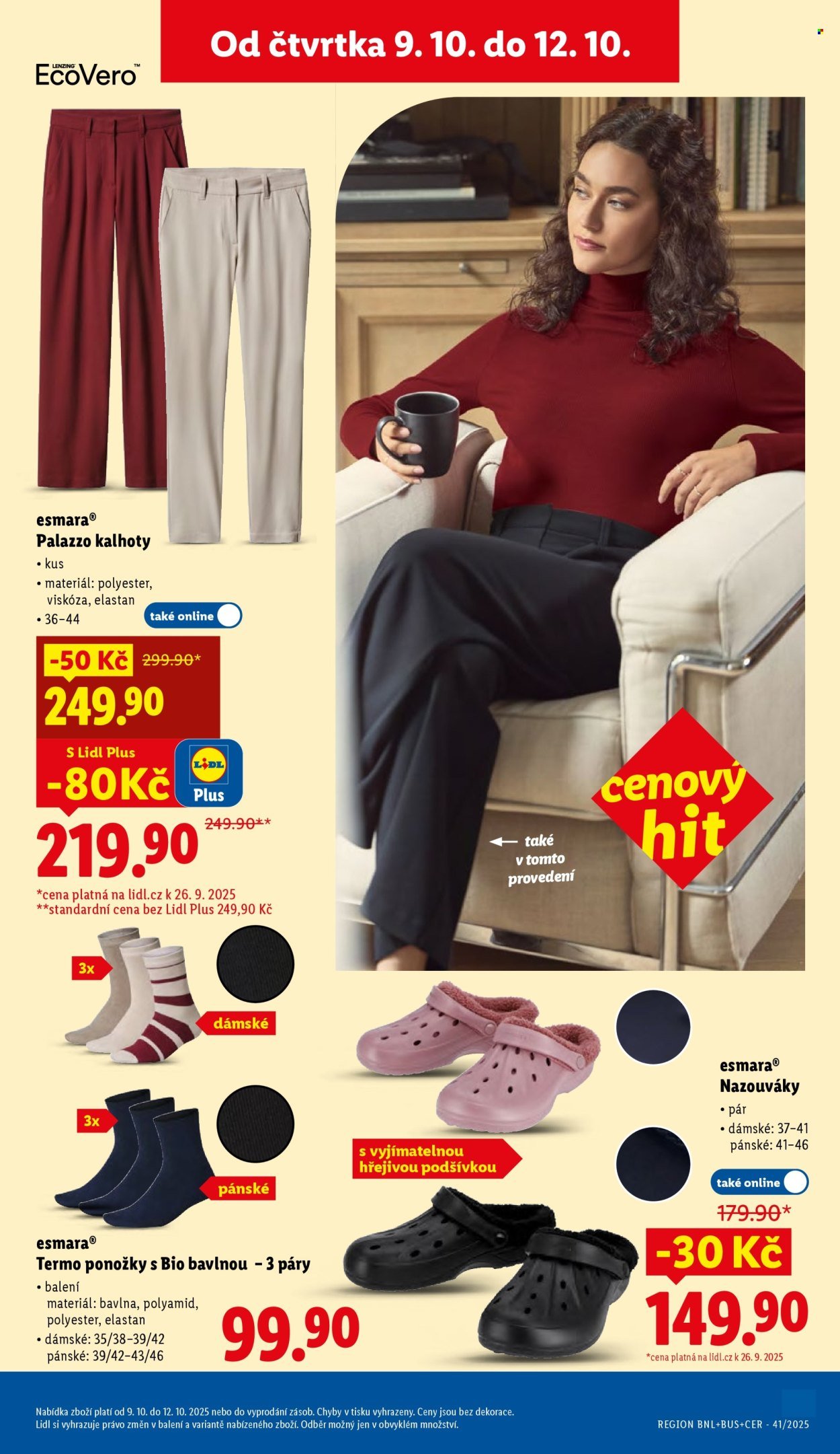 LIDL leták - Od čtvrtka 9.10.2025 (2025-10-09 - 2025-10-12)