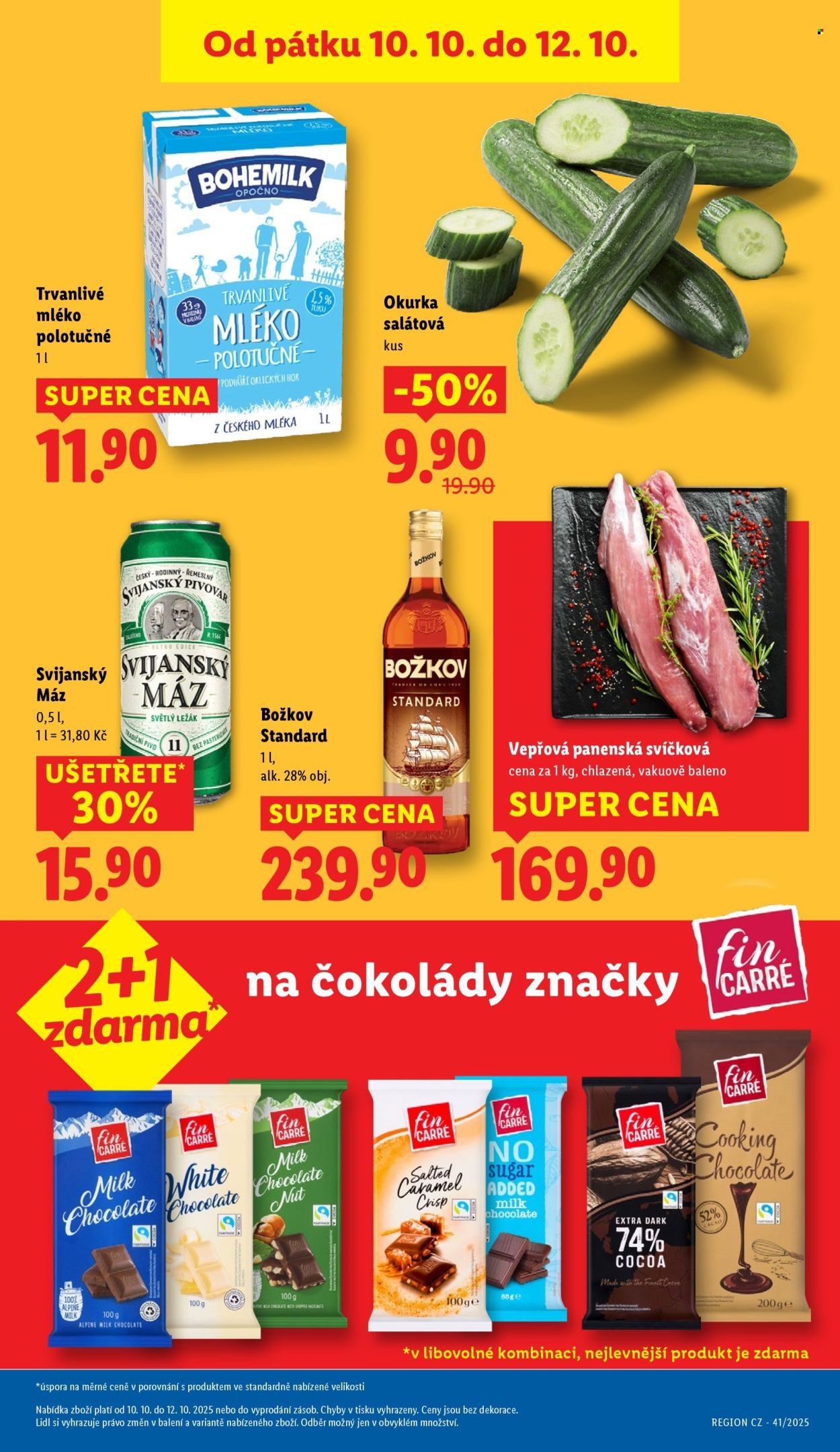 LIDL leták - Od čtvrtka 9.10.2025 (2025-10-09 - 2025-10-12)