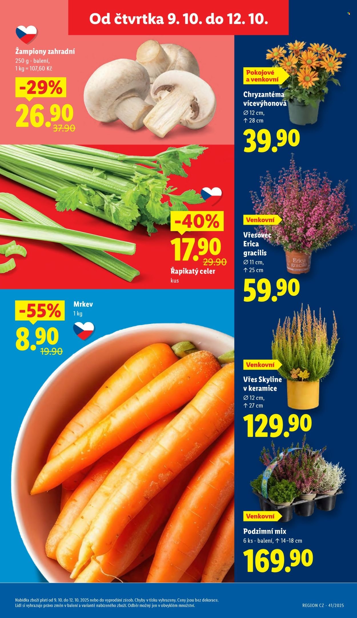LIDL leták - Od čtvrtka 9.10.2025 (2025-10-09 - 2025-10-12)