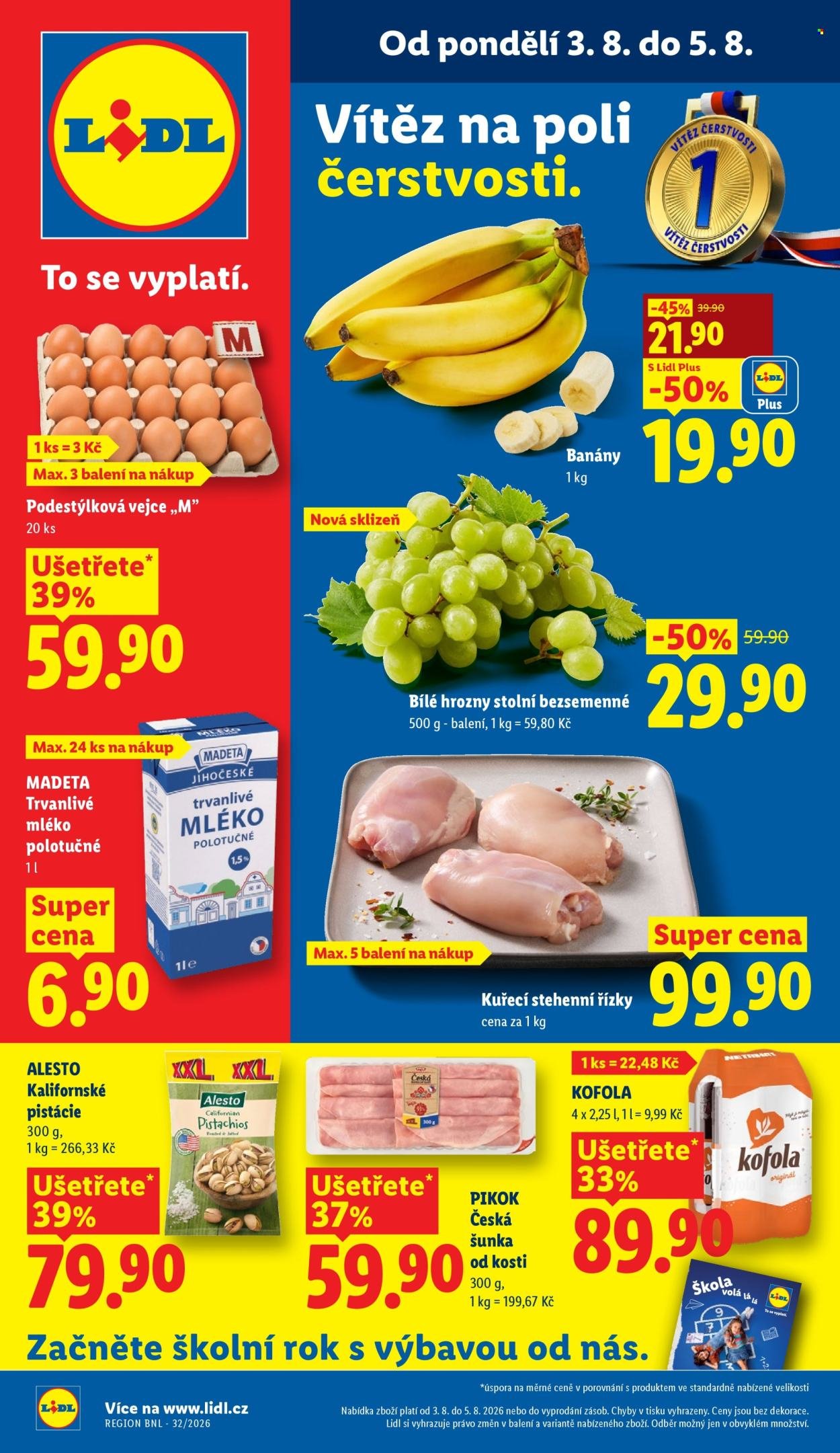 LIDL leták - Od pondělí 3.8.2026