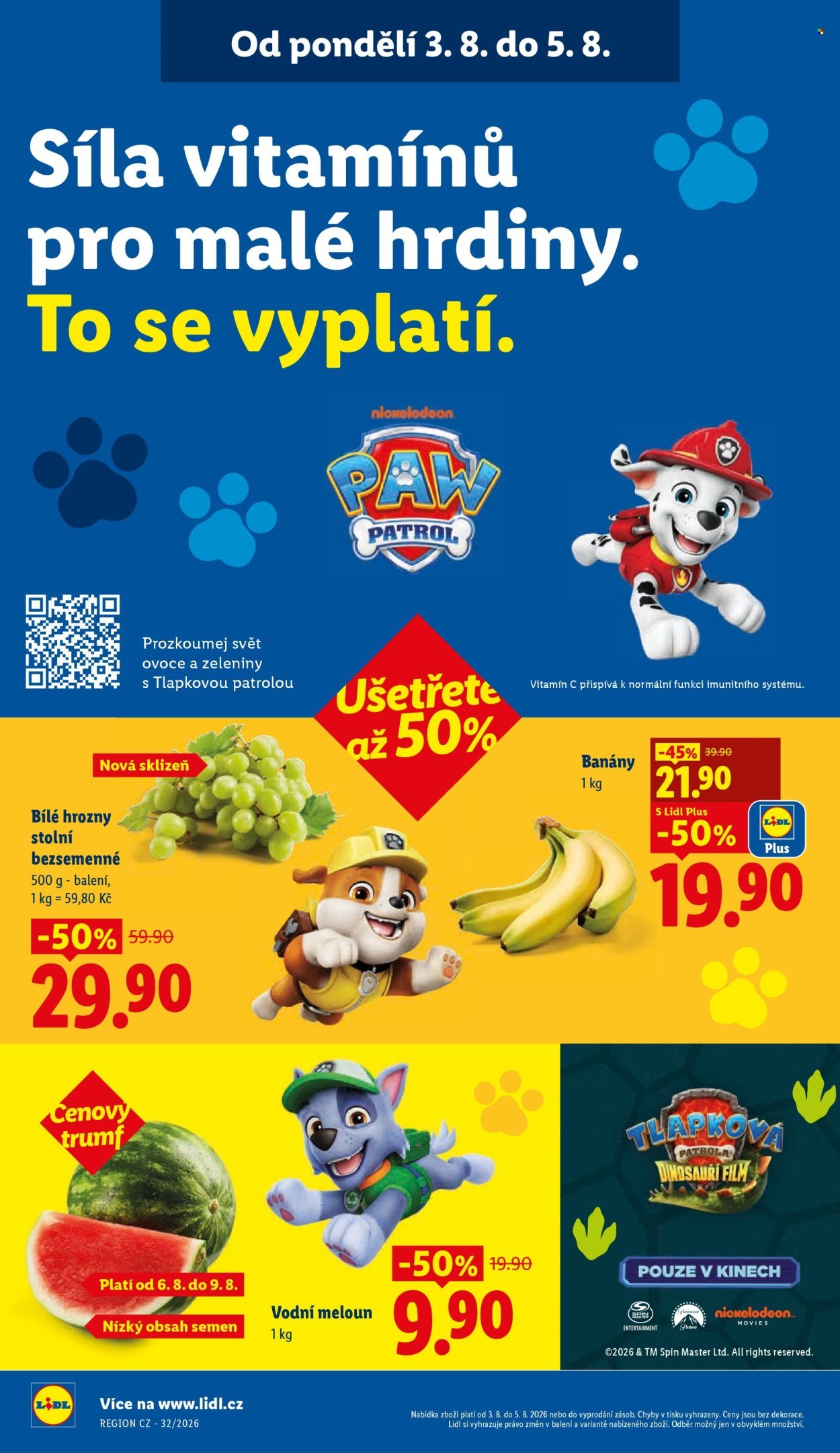LIDL leták - Od pondělí 3.8.2026