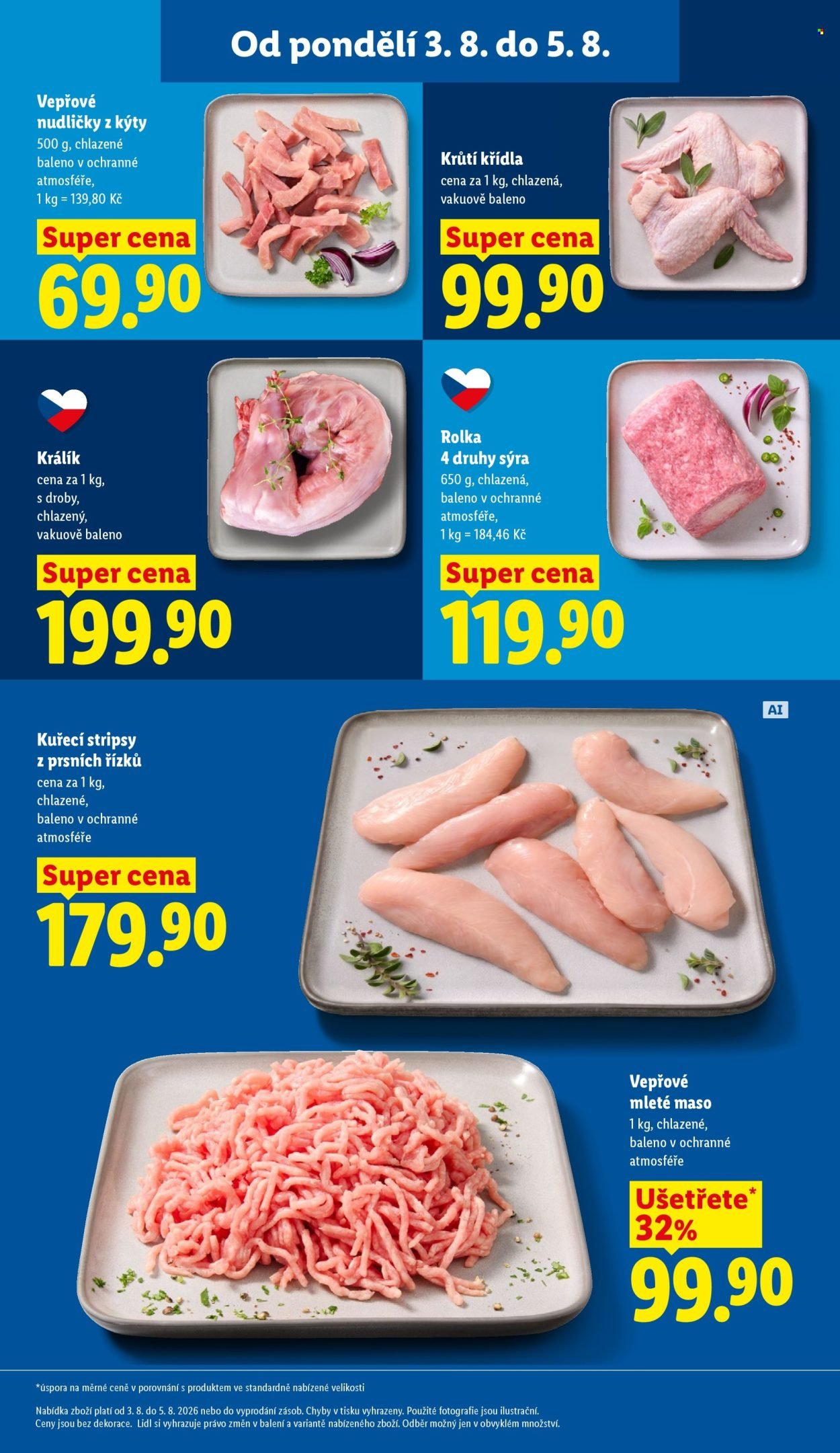 LIDL leták - Od pondělí 3.8.2026