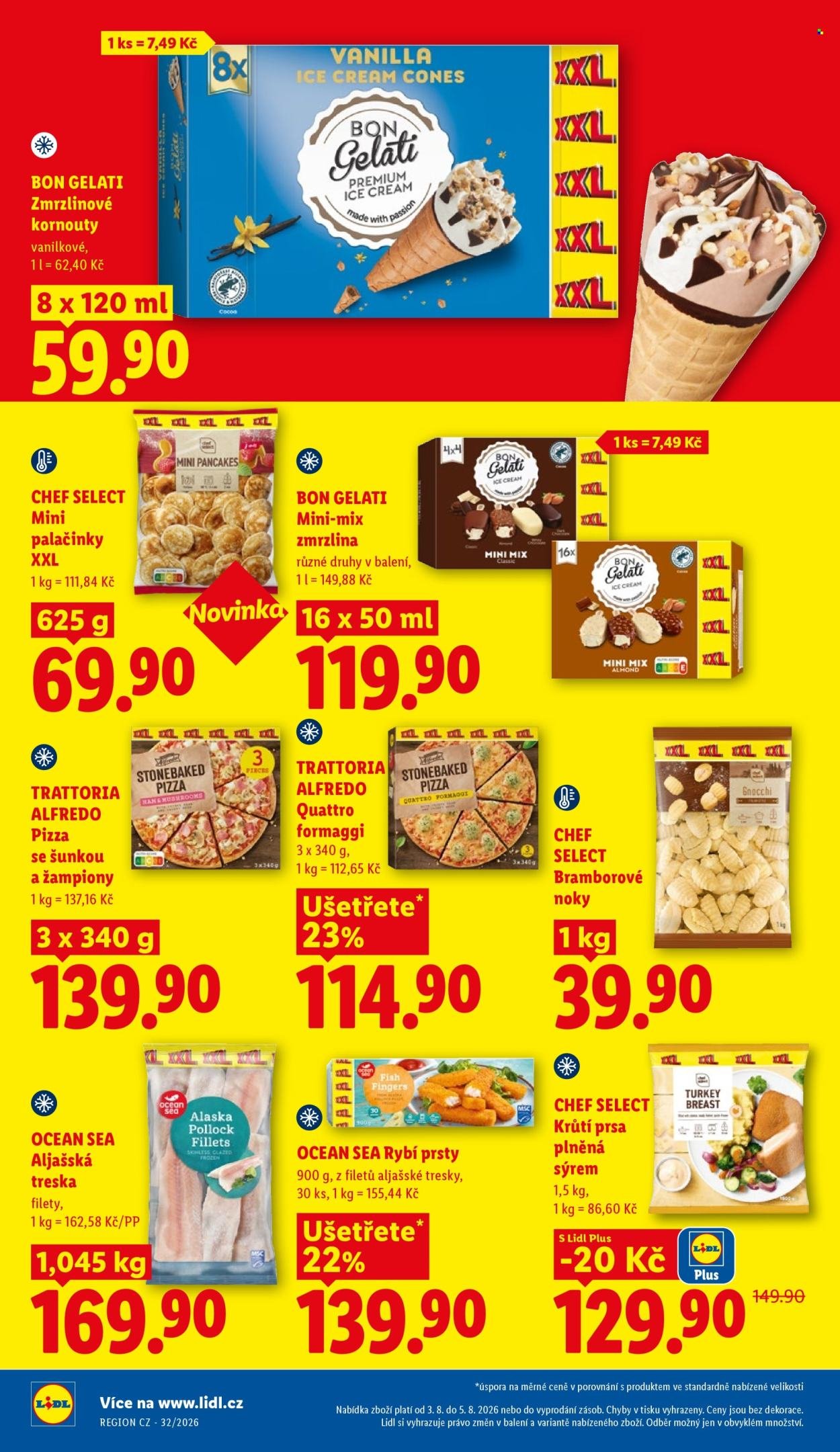 LIDL leták - Od pondělí 3.8.2026