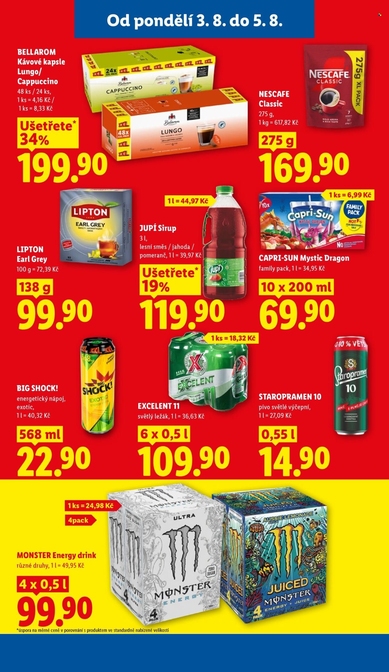 LIDL leták - Od pondělí 3.8.2026