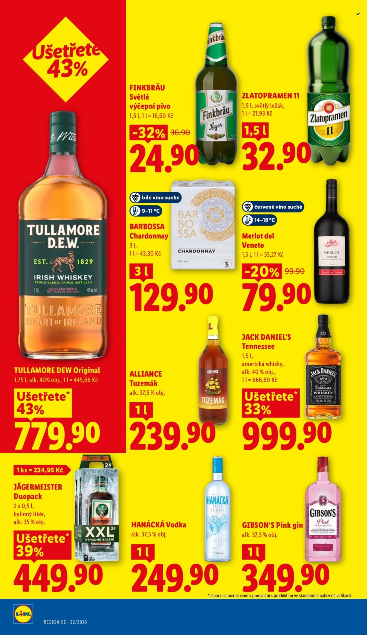 LIDL leták - Od pondělí 3.8.2026