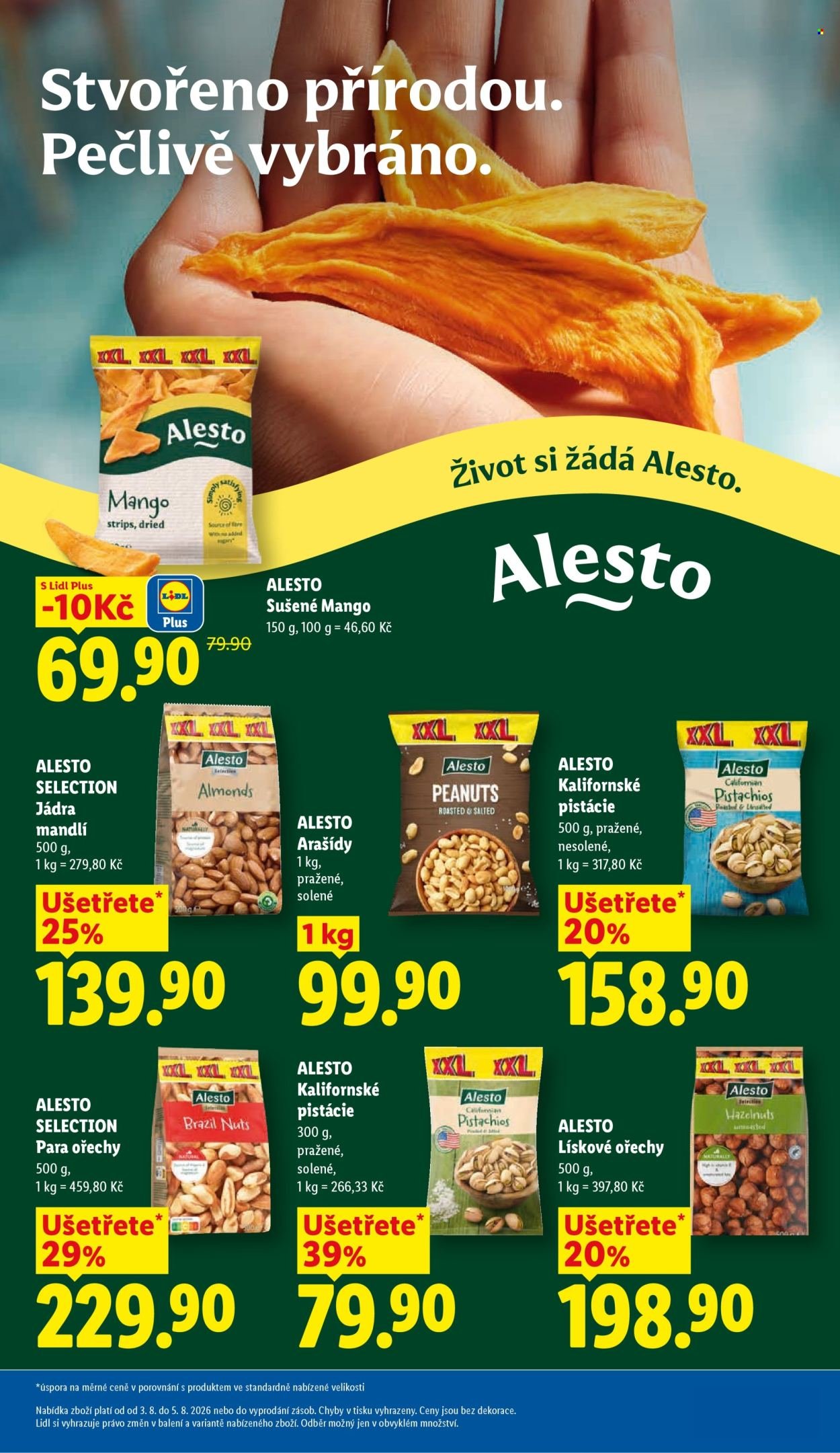 LIDL leták - Od pondělí 3.8.2026