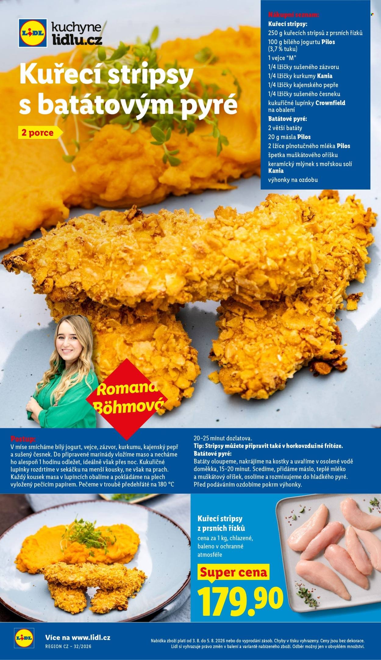 LIDL leták - Od pondělí 3.8.2026