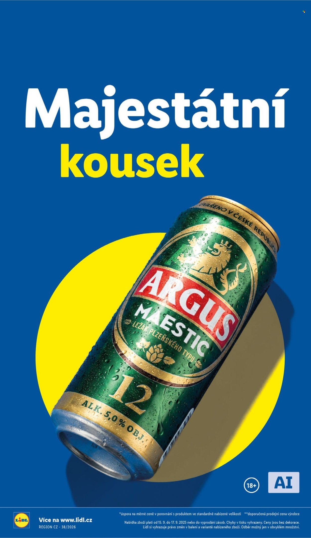 LIDL leták - Od pondělí 3.8.2026