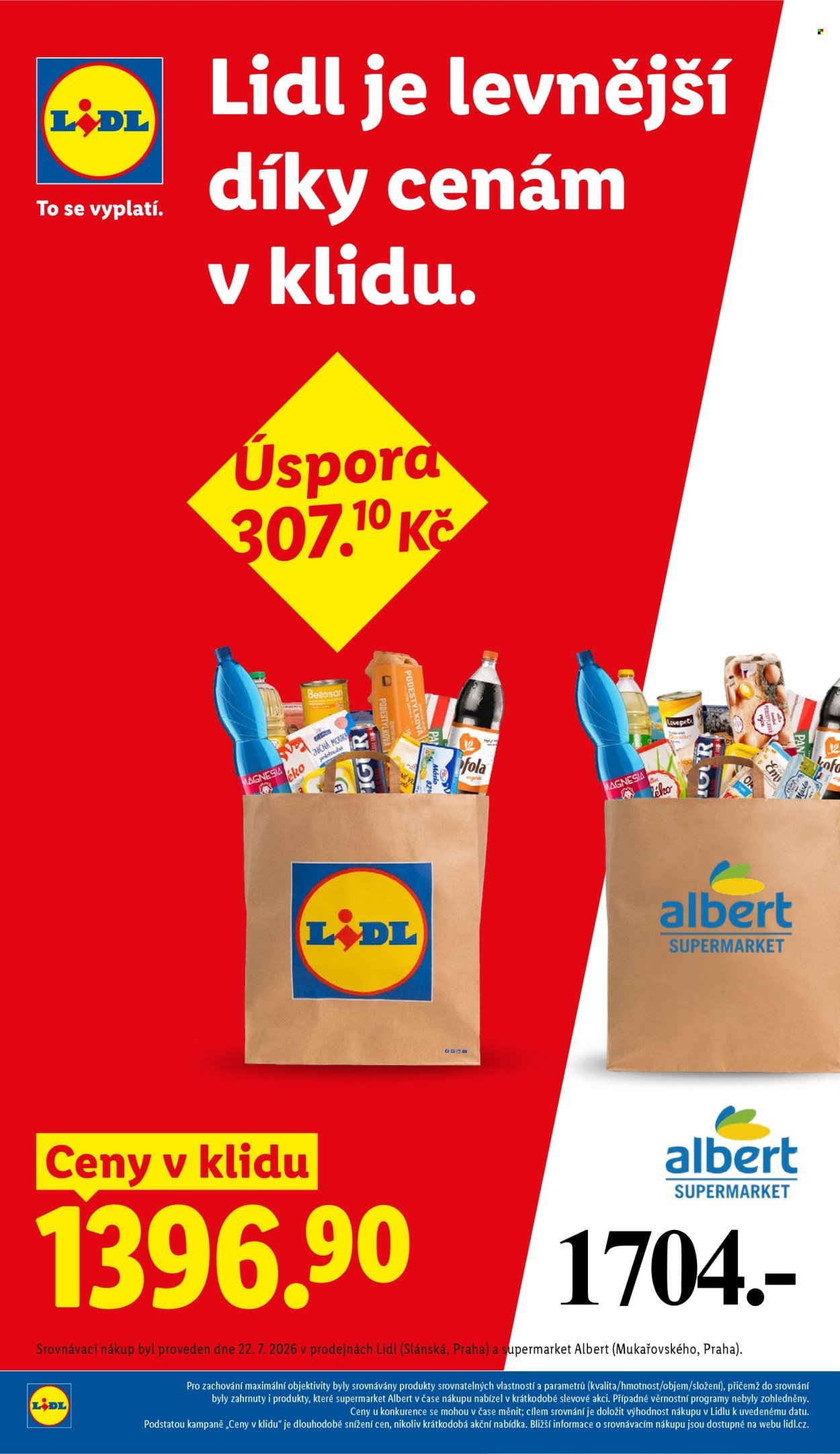 LIDL leták - Od pondělí 3.8.2026