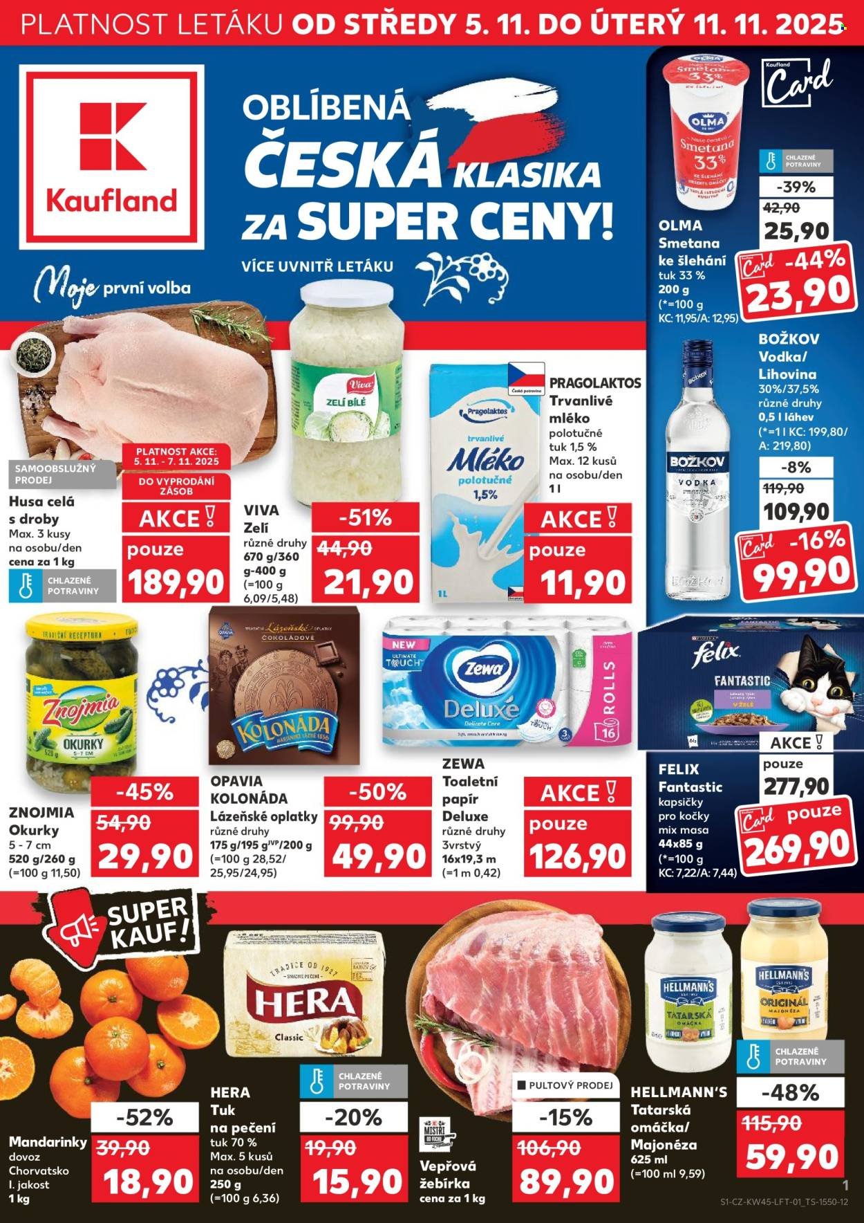 KAUFLAND leták - Od středy 5.11.2025 (2025-11-05 - 2025-11-11)