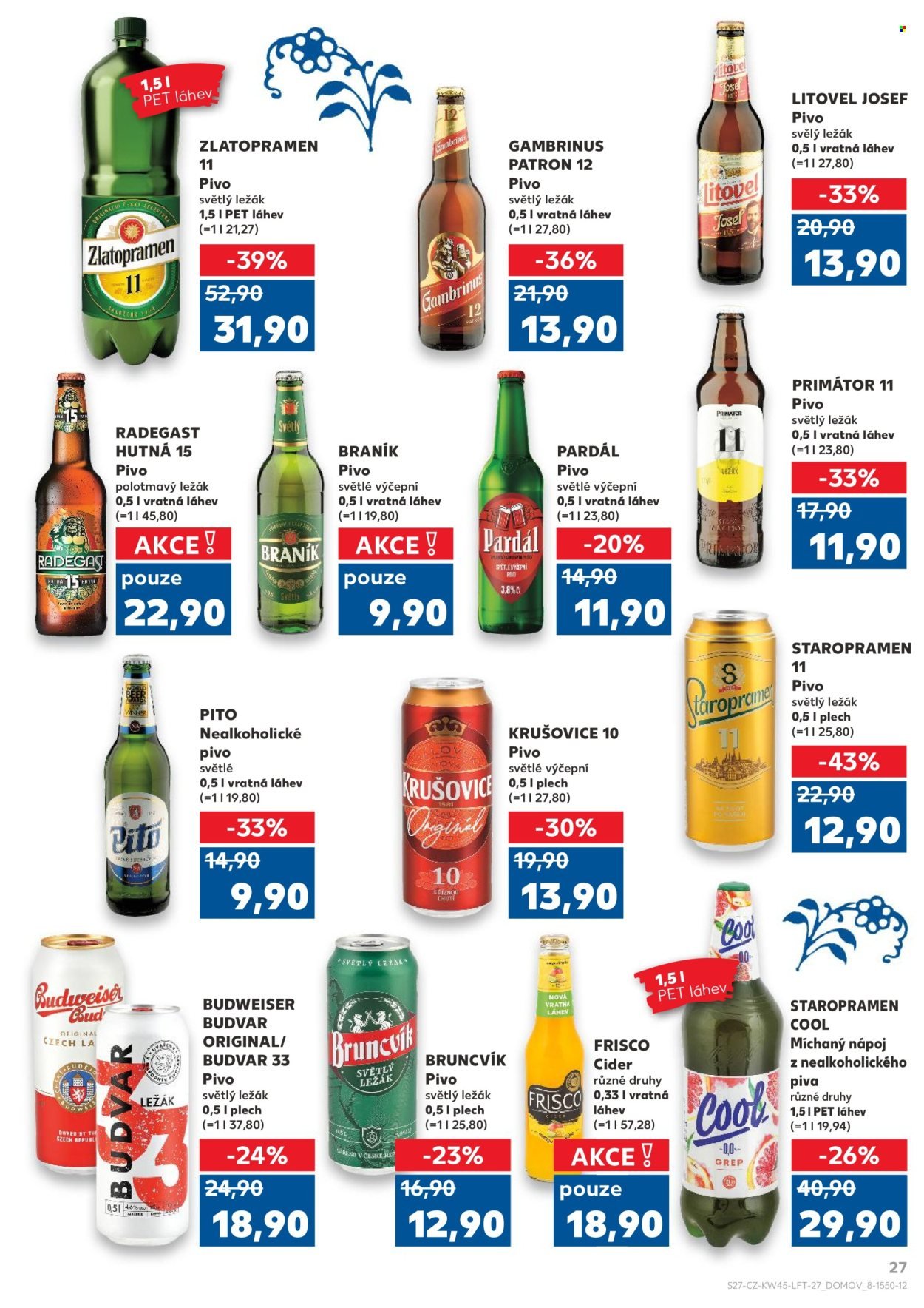 KAUFLAND leták - Od středy 5.11.2025 (2025-11-05 - 2025-11-11)