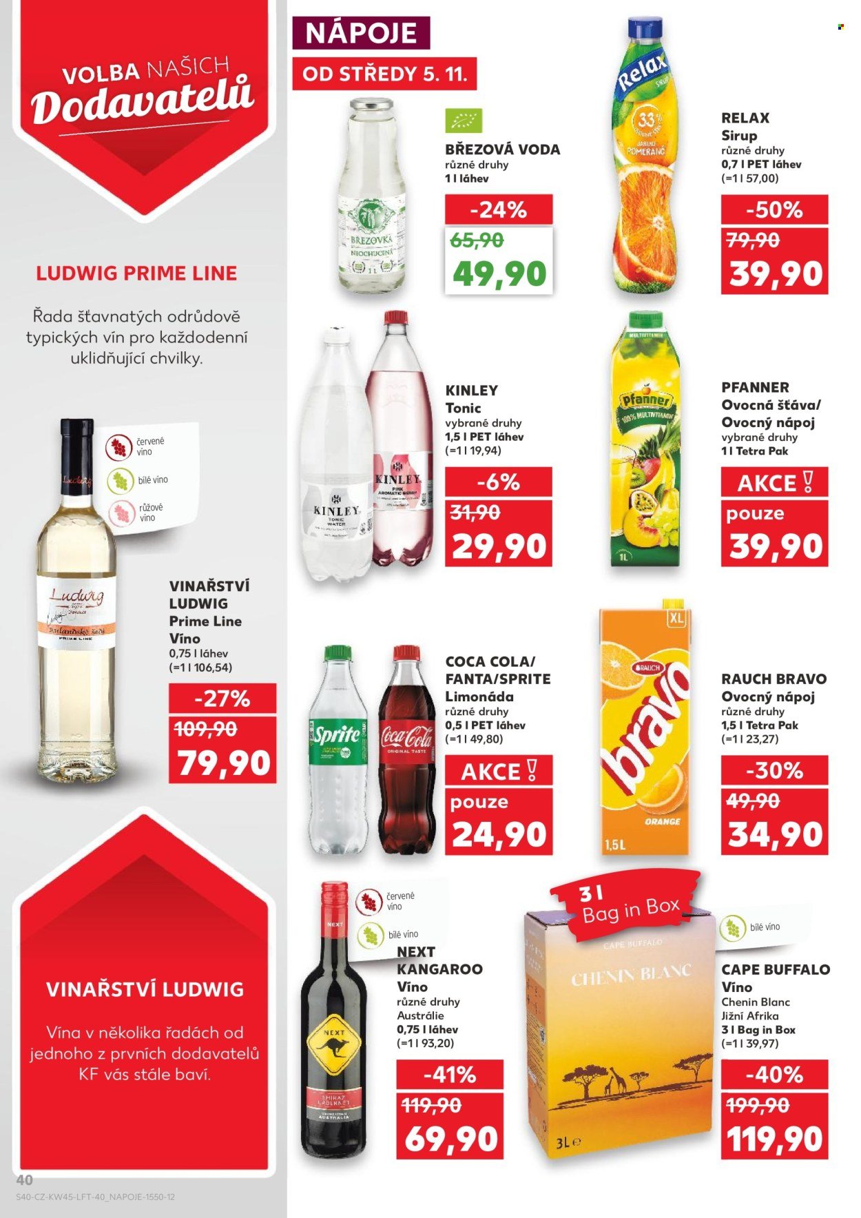 KAUFLAND leták - Od středy 5.11.2025 (2025-11-05 - 2025-11-11)