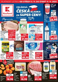 KAUFLAND leták - Od středy 5.11.2025 (2025-11-05 - 2025-11-11)