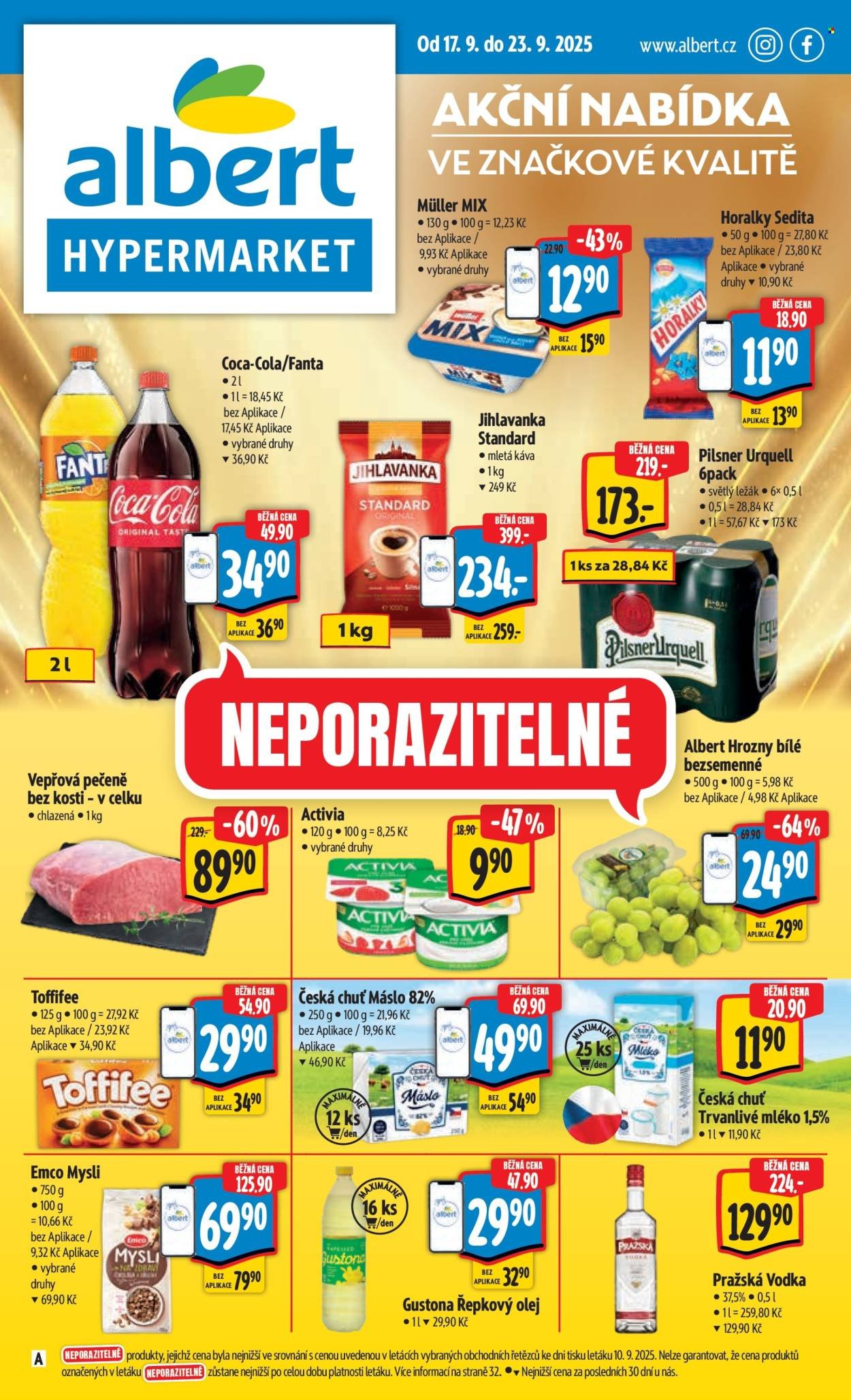 ALBERT leták - Neporazitelné (2025-09-17 - 2025-09-23)