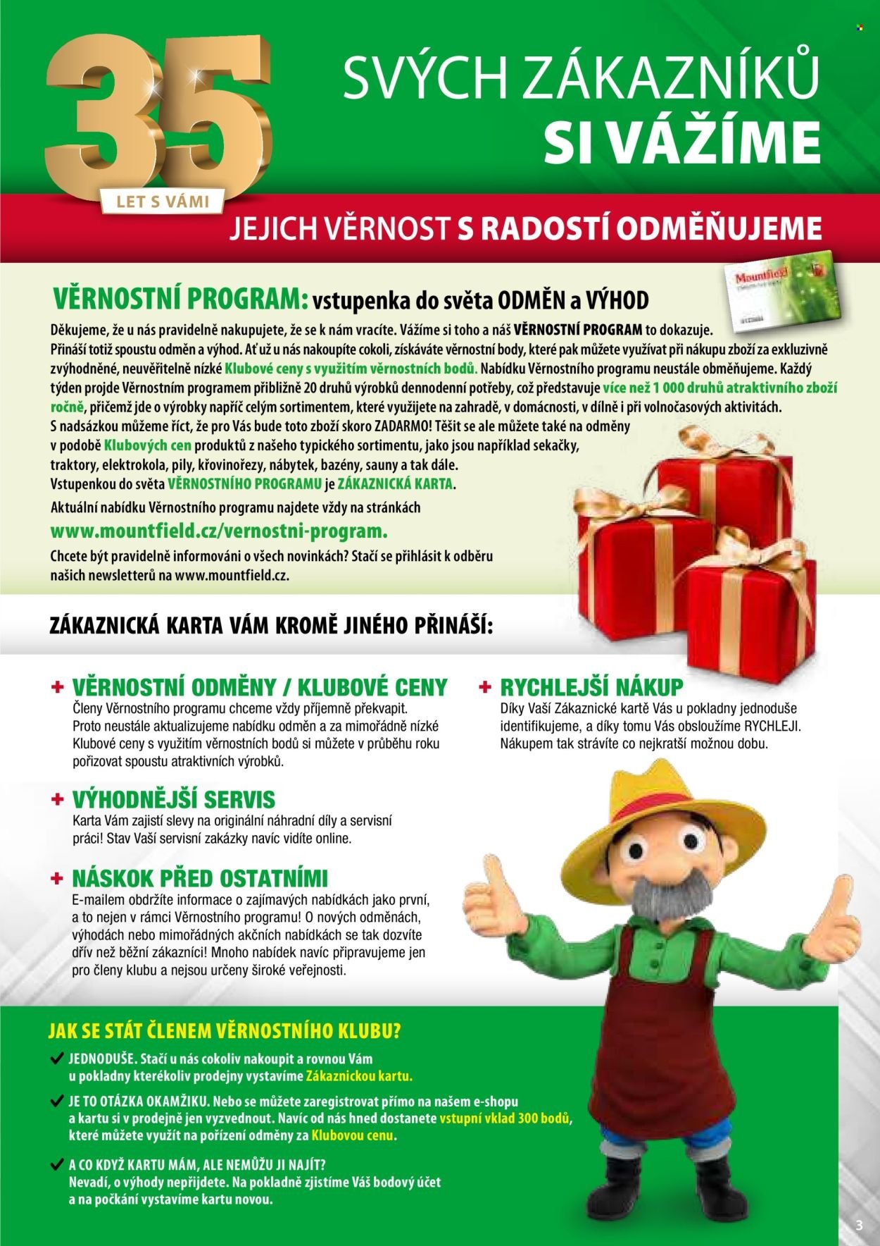 MOUNTFIELD leták - Produktový katalog 2026 (2026-03-27)