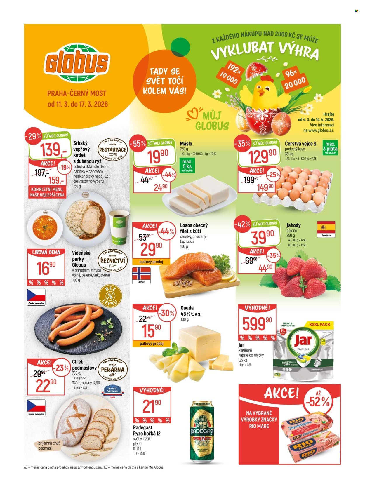 GLOBUS leták - Od středy 11.3.2026 (2026-03-11 - 2026-03-17)