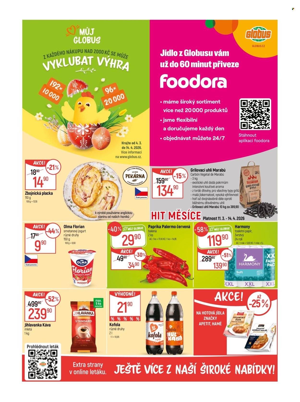 GLOBUS leták - Od středy 11.3.2026 (2026-03-11 - 2026-03-17)