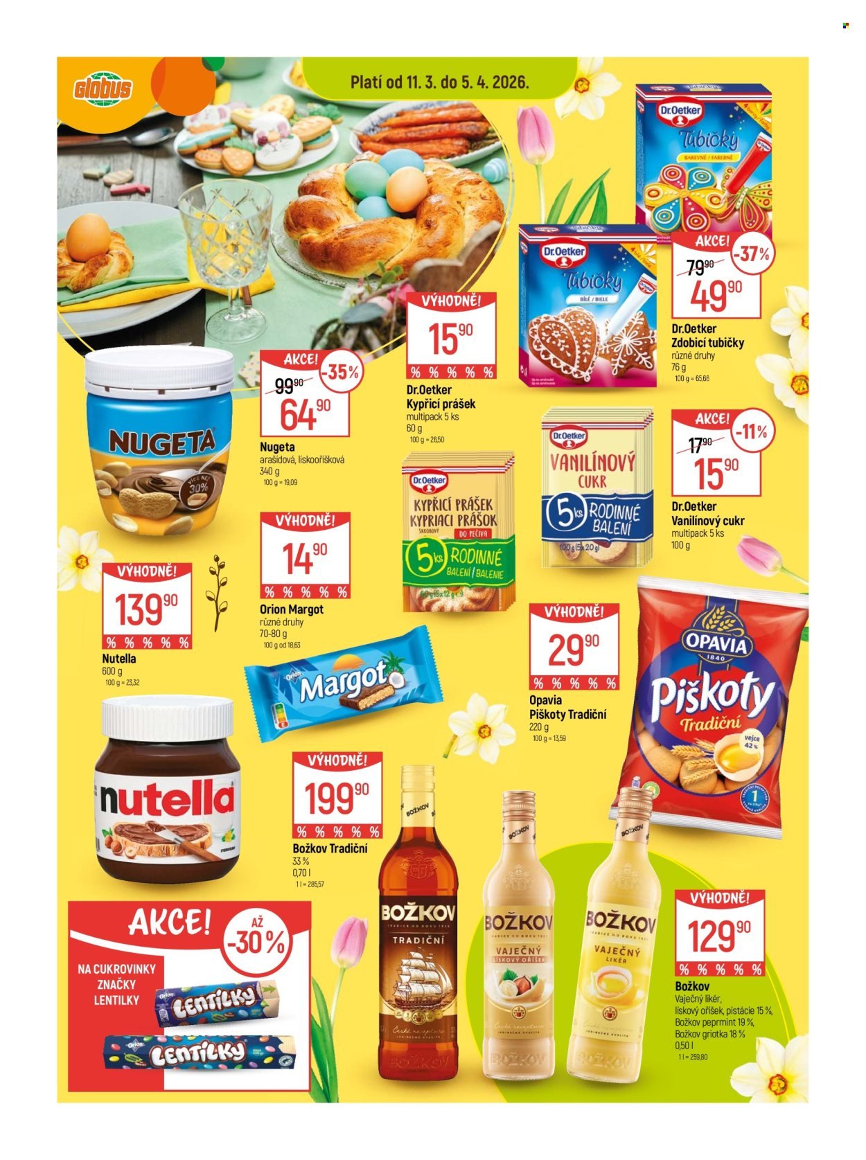 GLOBUS leták - Od středy 11.3.2026 (2026-03-11 - 2026-03-17)