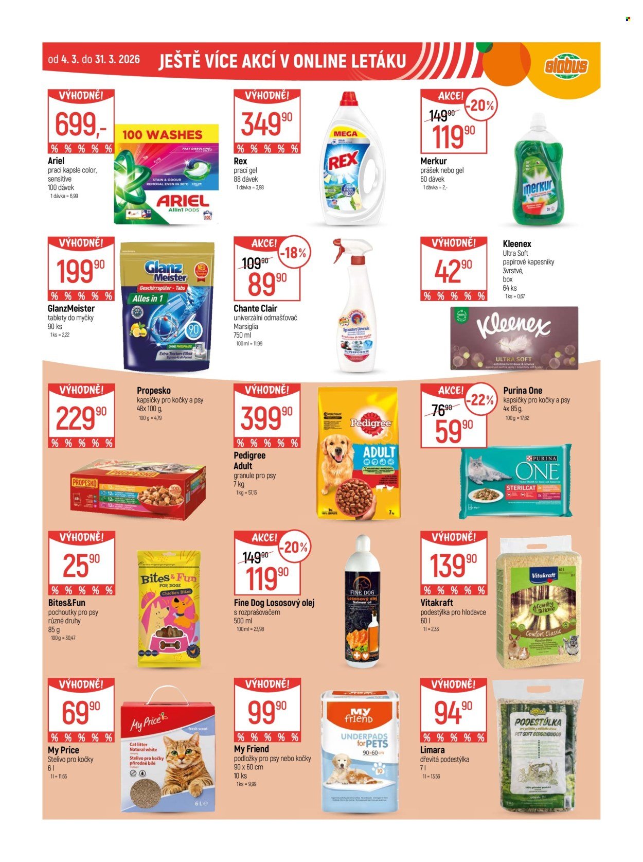 GLOBUS leták - Od středy 11.3.2026 (2026-03-11 - 2026-03-17)
