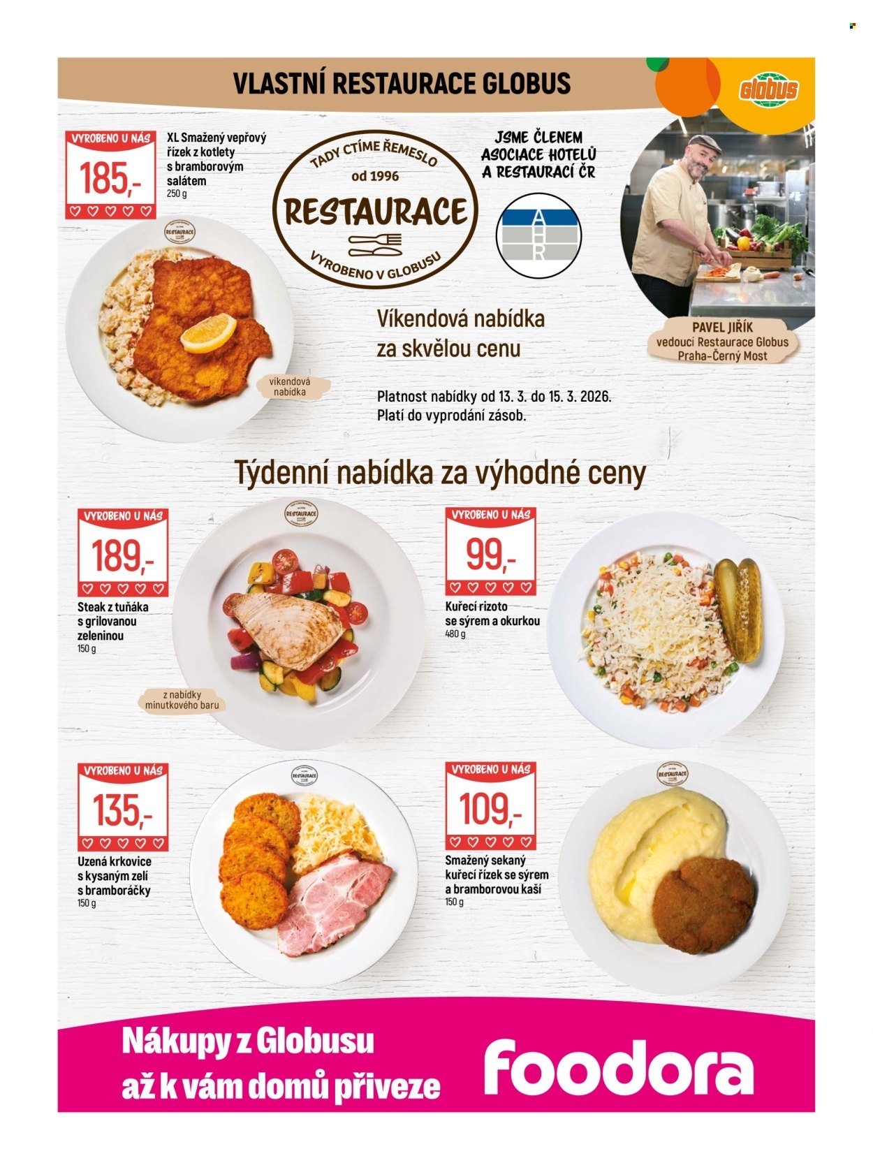 GLOBUS leták - Od středy 11.3.2026 (2026-03-11 - 2026-03-17)