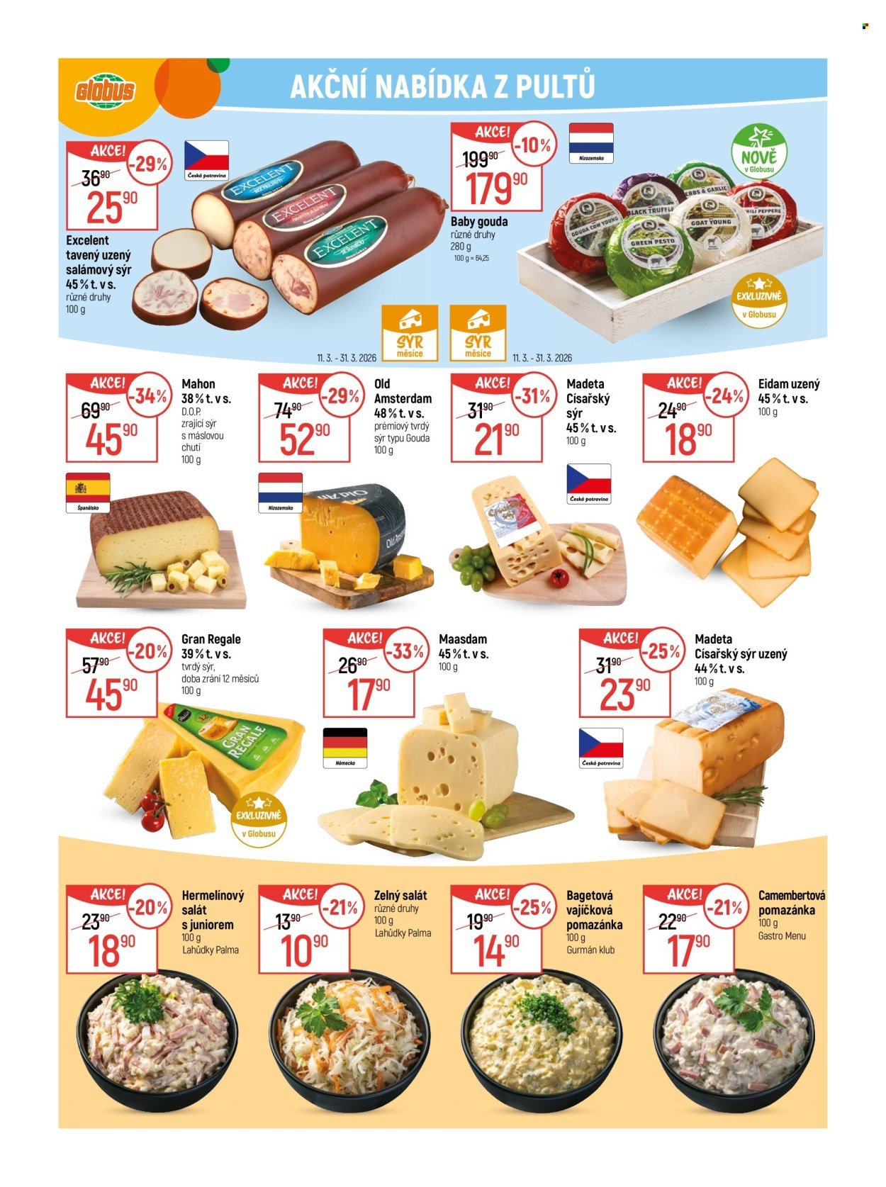 GLOBUS leták - Od středy 11.3.2026 (2026-03-11 - 2026-03-17)