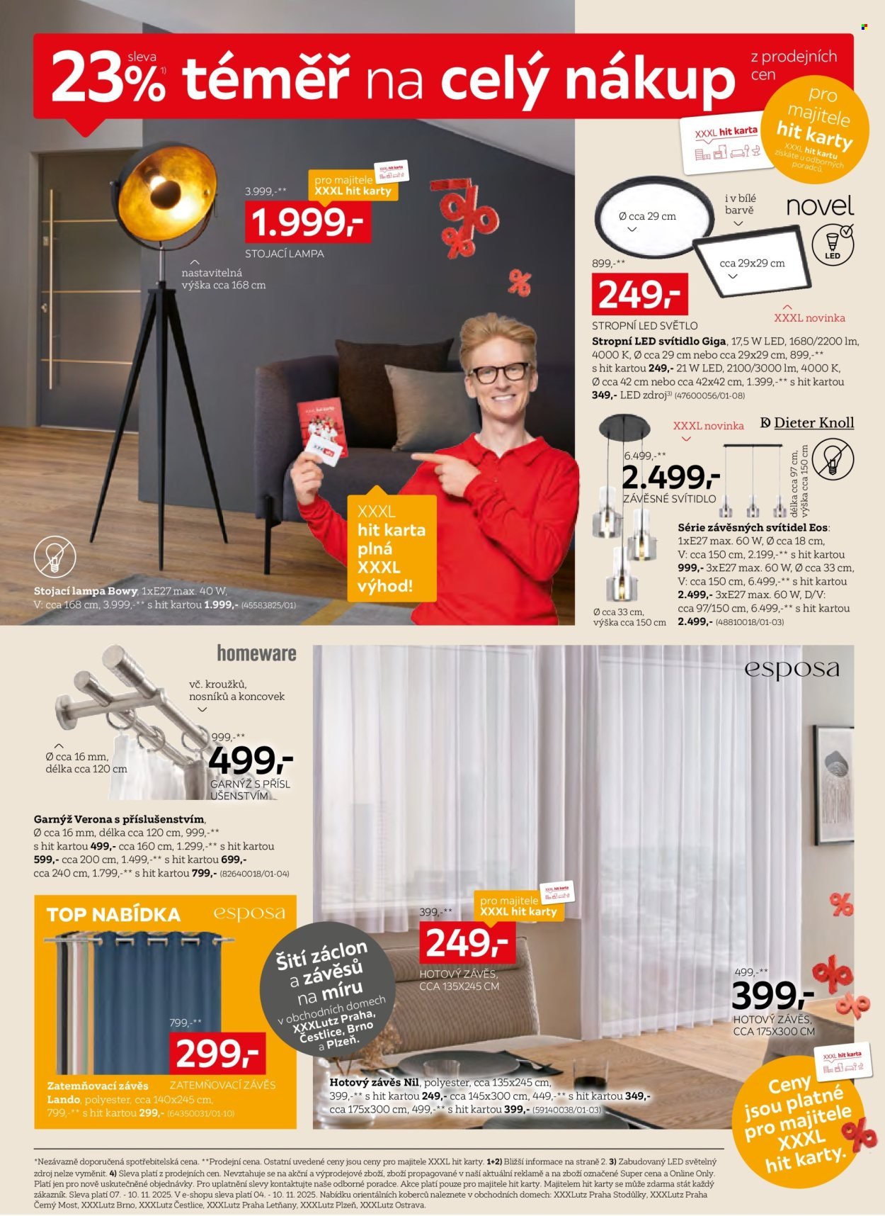 XXXLUTZ leták - Sleva 23 % na téměř celý nákup (2025-11-03 - 2025-11-16)