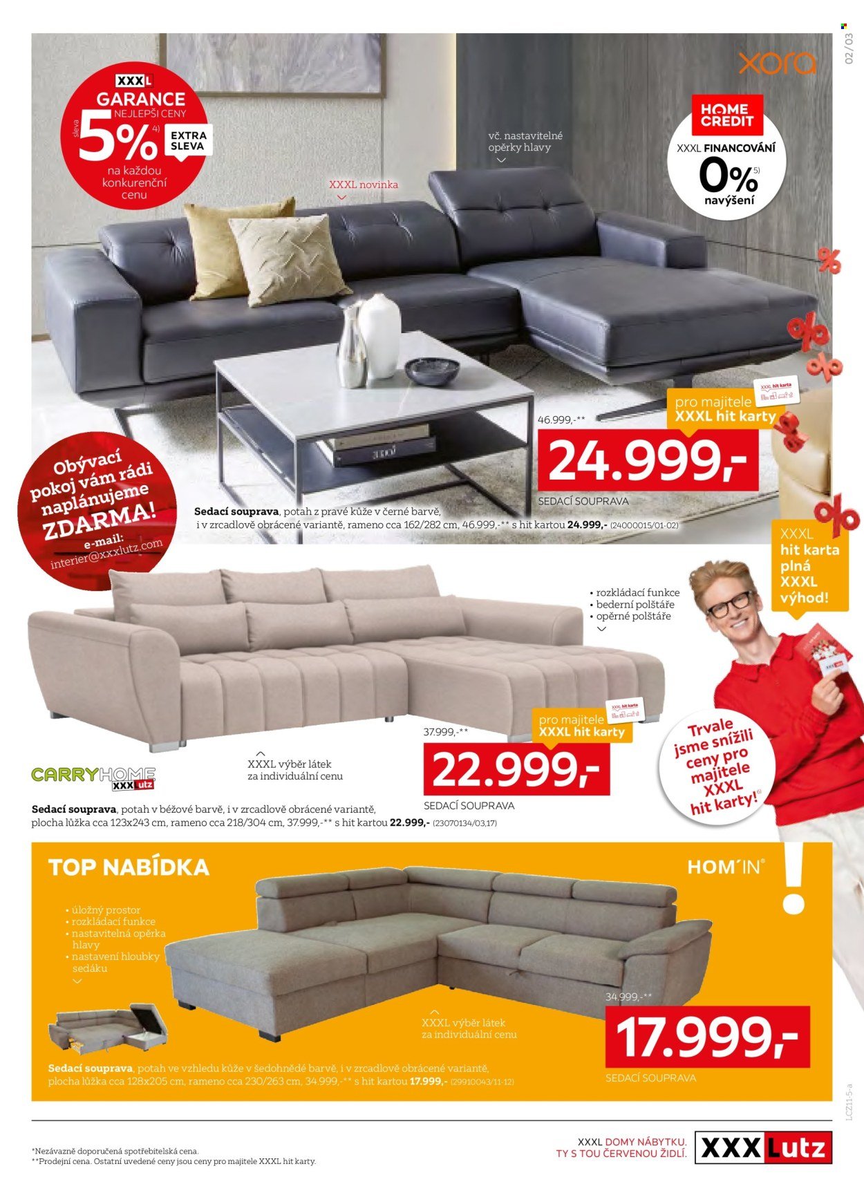 XXXLUTZ leták - Sleva 23 % na téměř celý nákup (2025-11-03 - 2025-11-16)