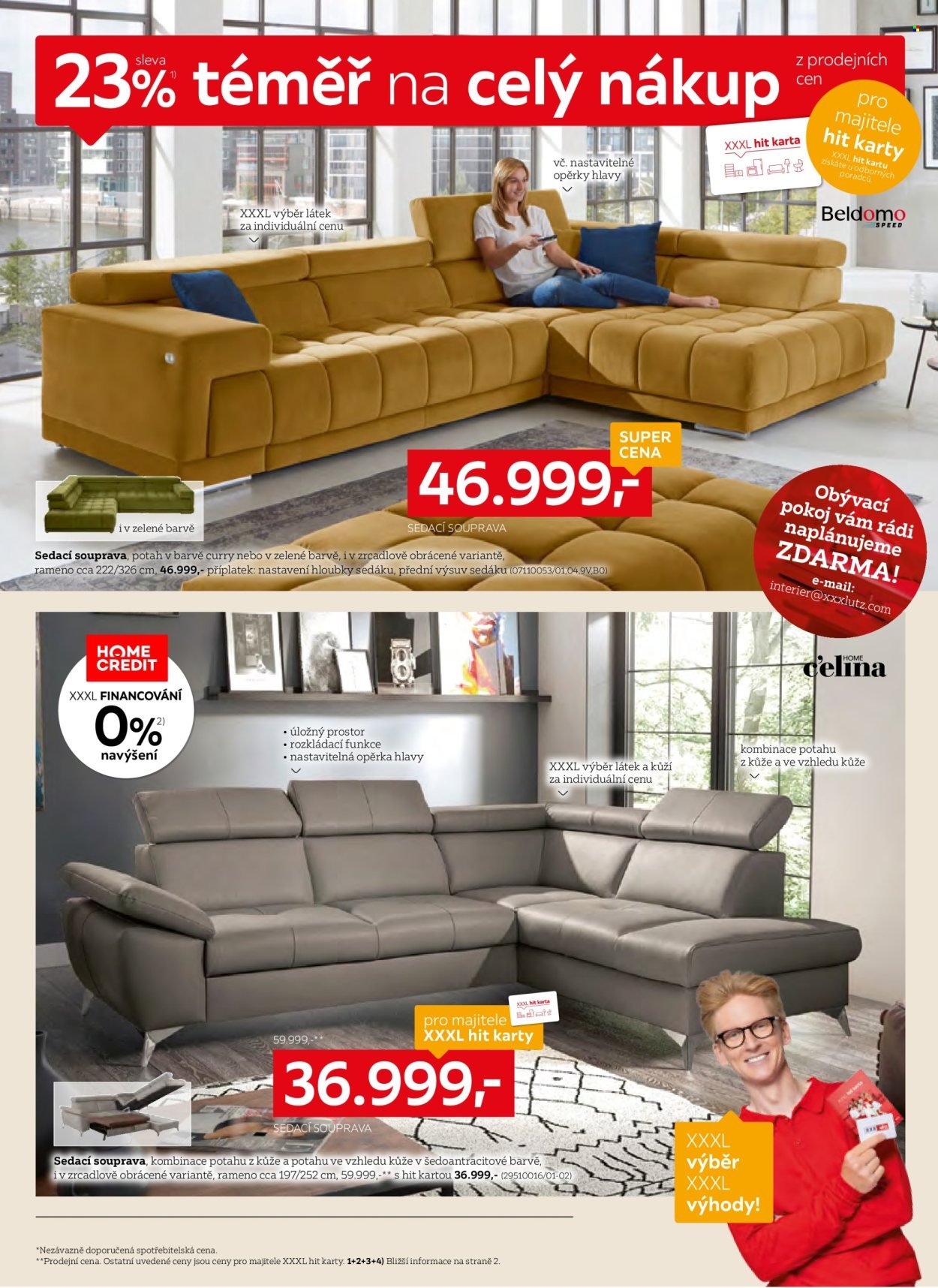 XXXLUTZ leták - Sleva 23 % na téměř celý nákup (2025-11-03 - 2025-11-16)