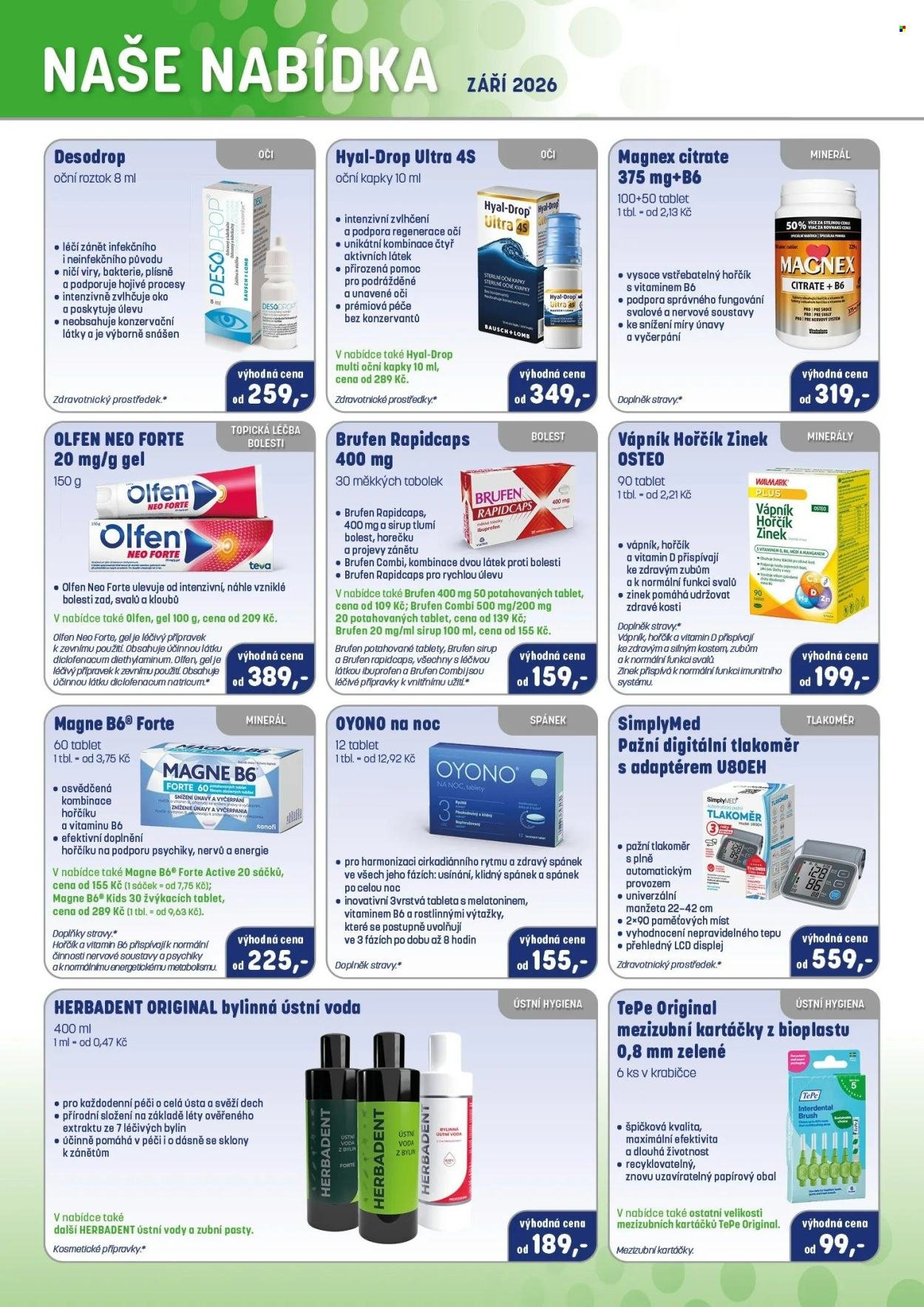 PHARMAPOINT leták - Naše nabídka