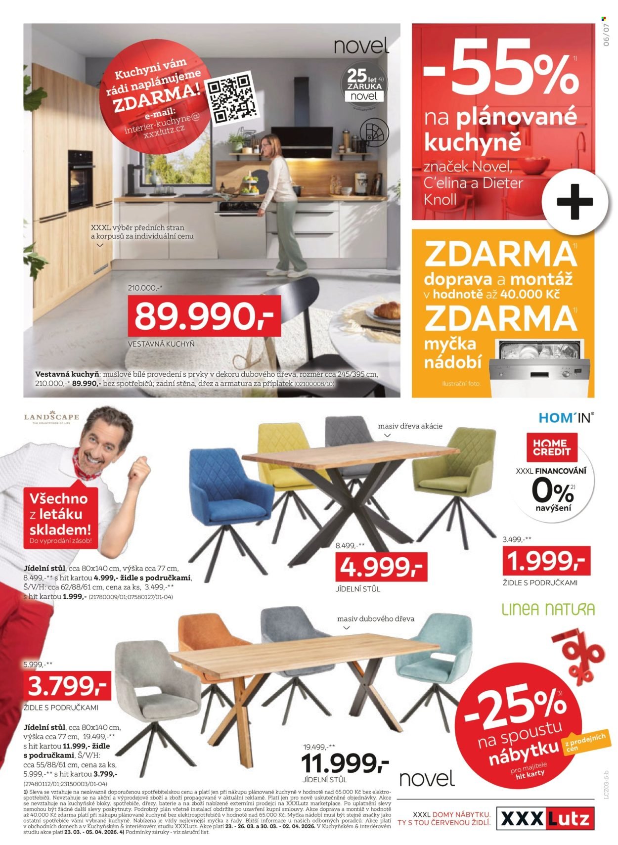 XXXLUTZ leták - Sleva 25 % téměř na všechno (2026-03-23 - 2026-04-05)