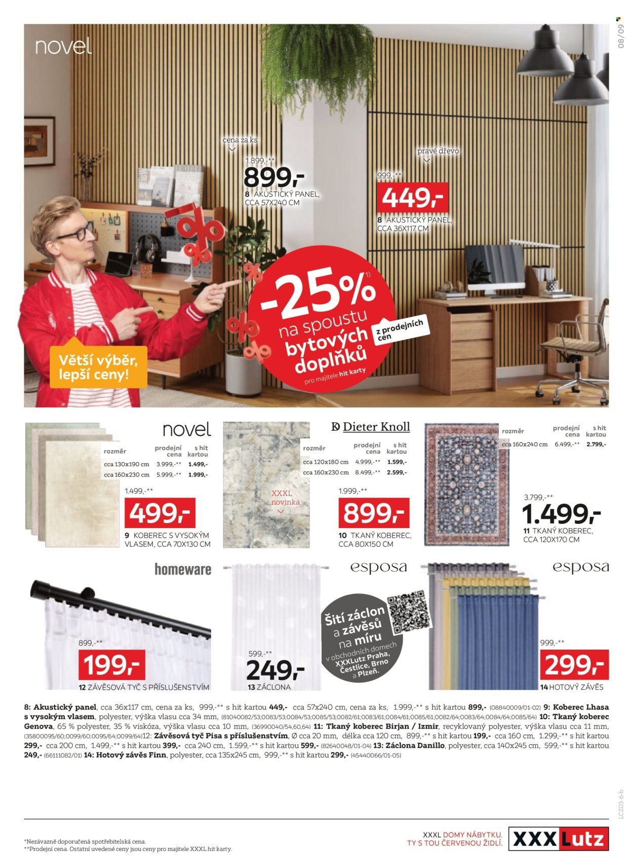 XXXLUTZ leták - Sleva 25 % téměř na všechno (2026-03-23 - 2026-04-05)