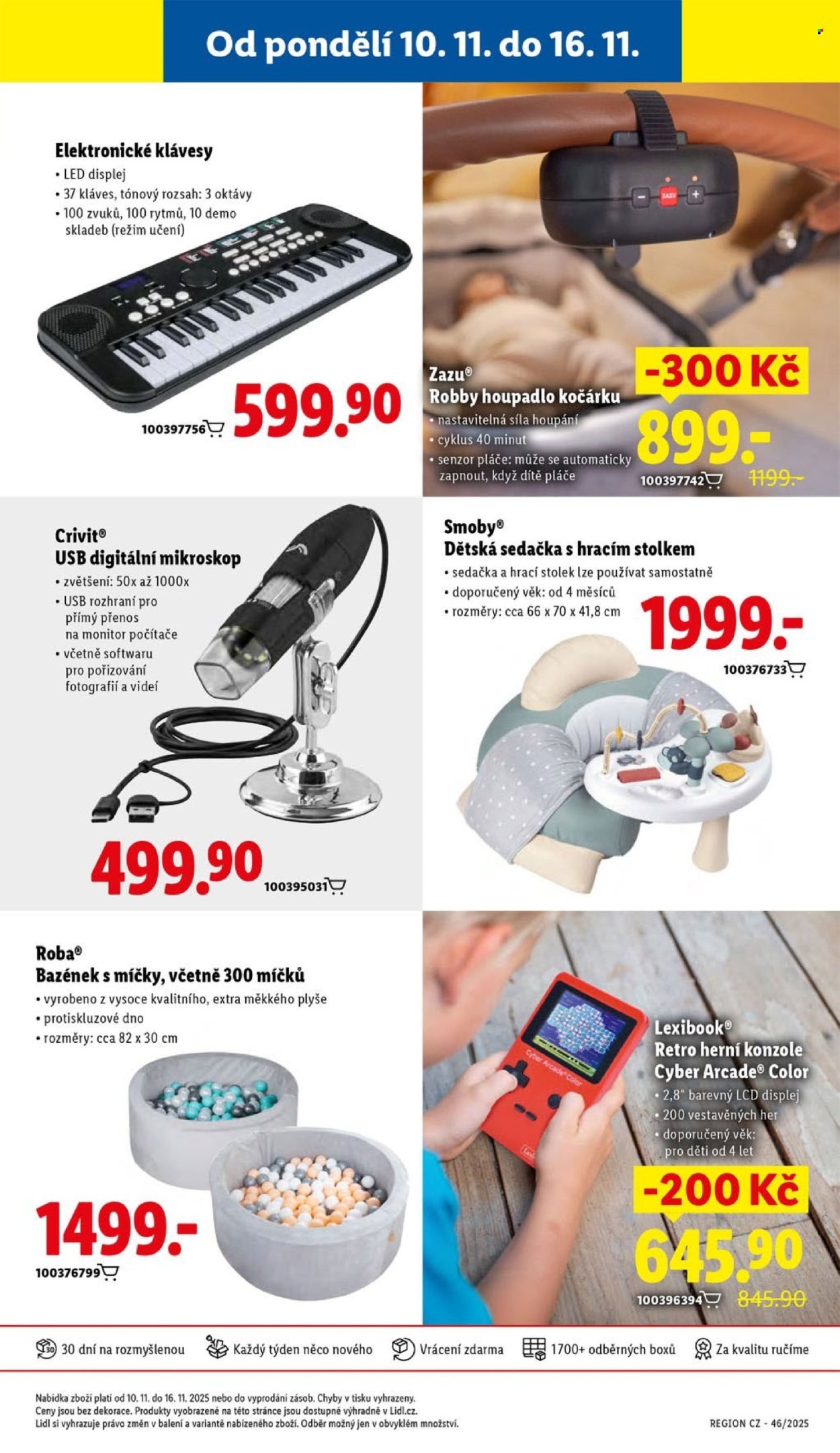 LIDL leták - Spotřební zboží (2025-11-10 - 2025-11-16)