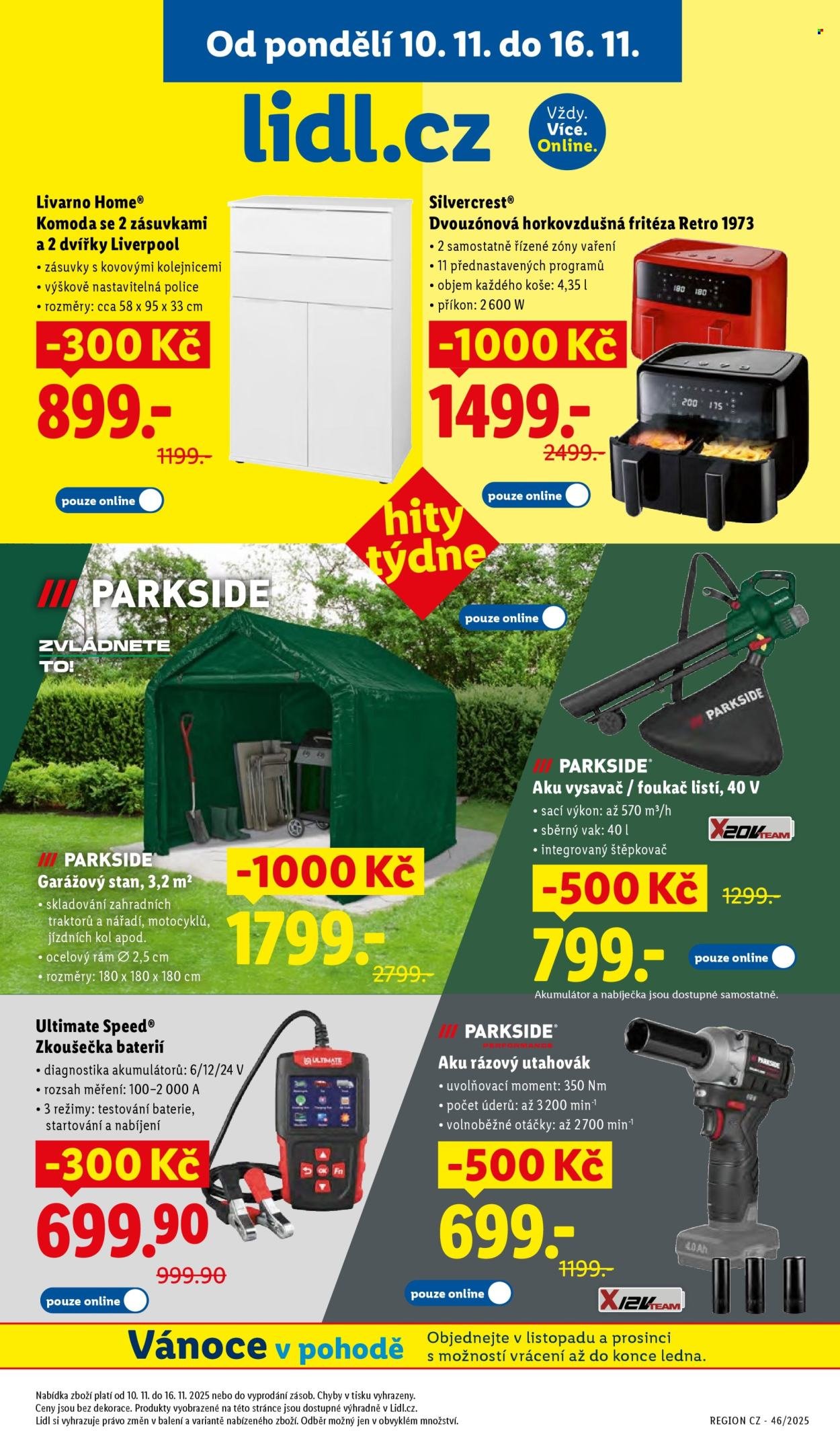 LIDL leták - Spotřební zboží (2025-11-10 - 2025-11-16)